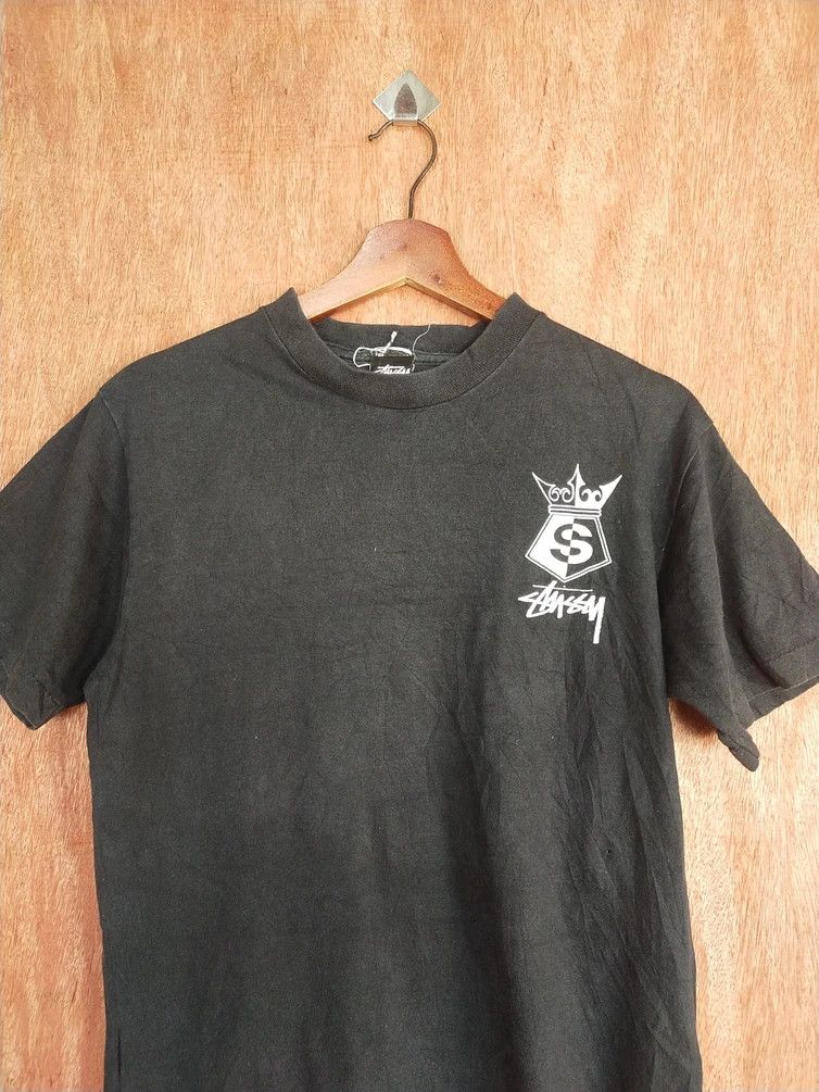 Stussy DL Stussy king tee black short sleeve Tshirt #S238 Size US S / EU 44-46 / 1 - 6 Thumbnail