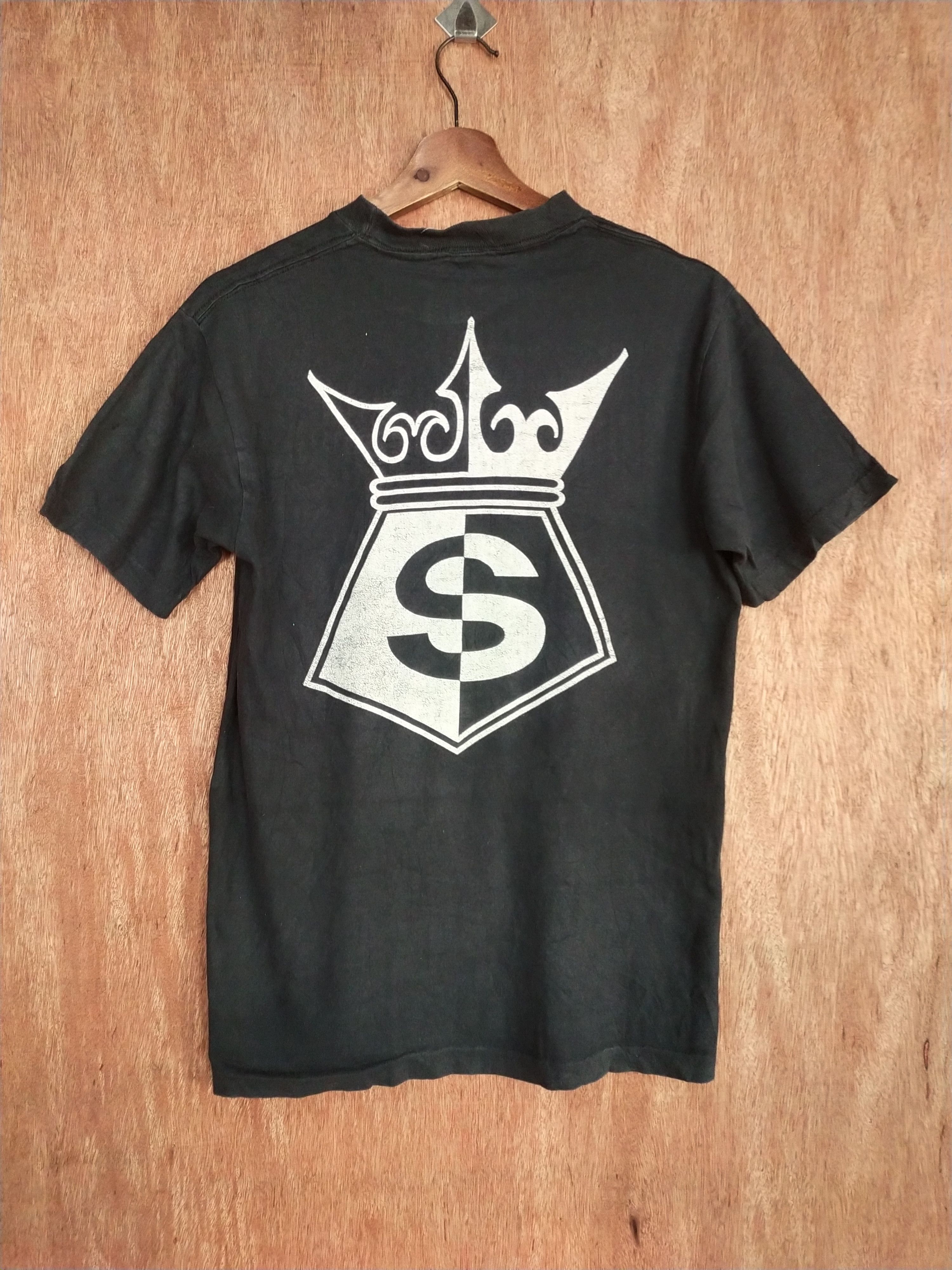 Stussy DL Stussy king tee black short sleeve Tshirt #S238 Size US S / EU 44-46 / 1 - 1 Thumbnail