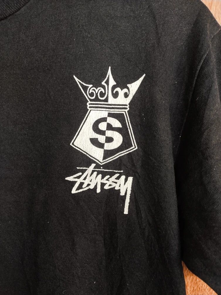 Stussy DL Stussy king tee black short sleeve Tshirt #S238 Size US S / EU 44-46 / 1 - 9 Thumbnail