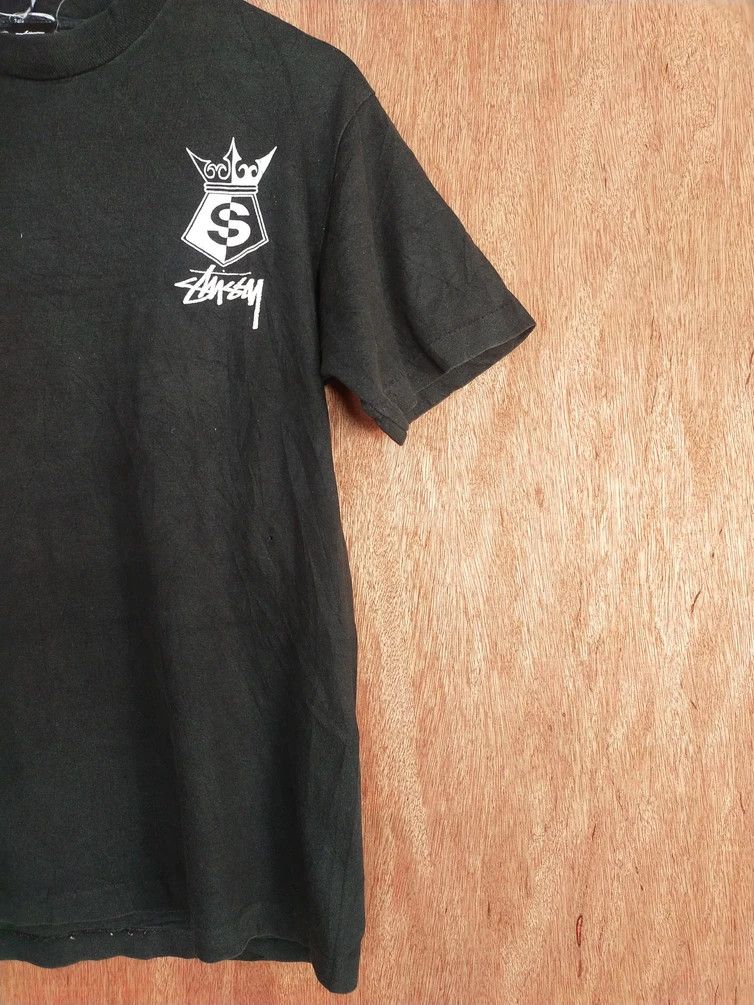 Stussy DL Stussy king tee black short sleeve Tshirt #S238 Size US S / EU 44-46 / 1 - 8 Thumbnail