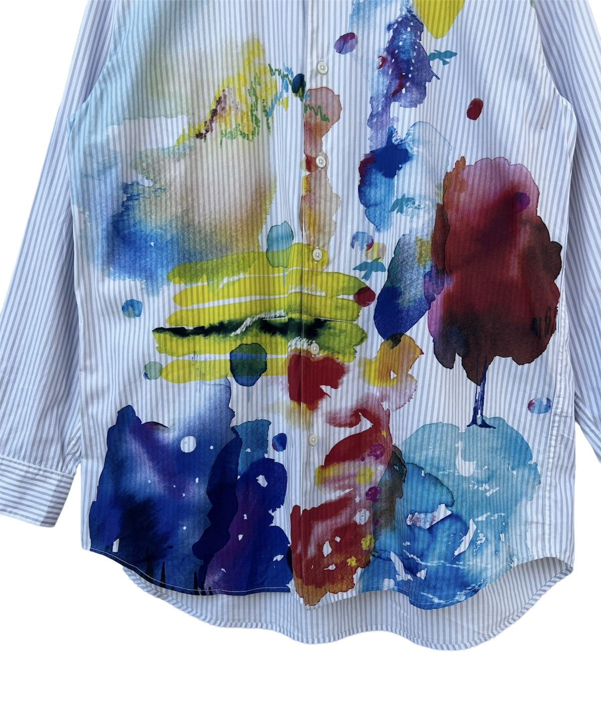 Japanese Brand Button Up Long Sleeve Graniph Size US L / EU 52-54 / 3 - 2 Thumbnail