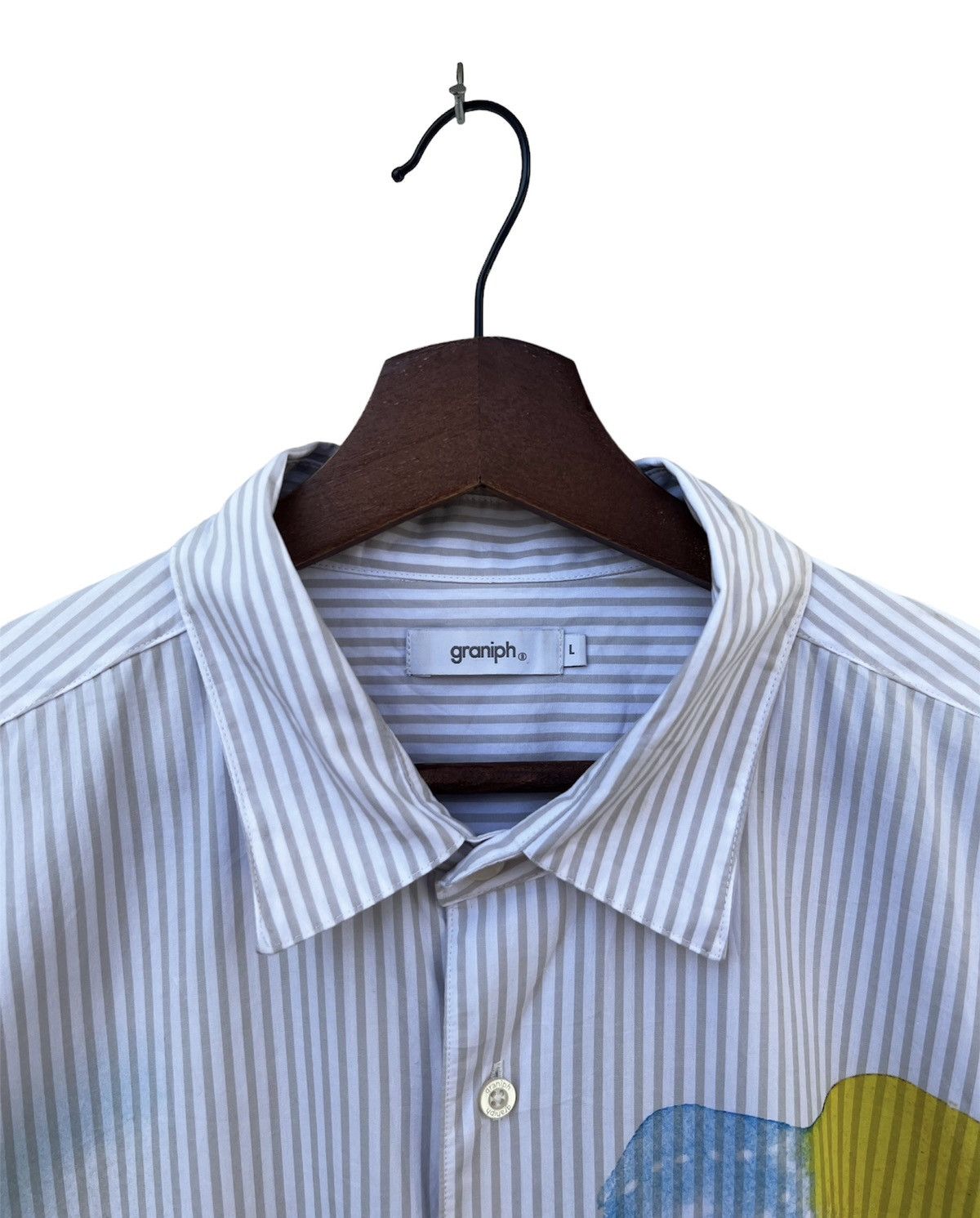 Japanese Brand Button Up Long Sleeve Graniph Size US L / EU 52-54 / 3 - 9 Thumbnail