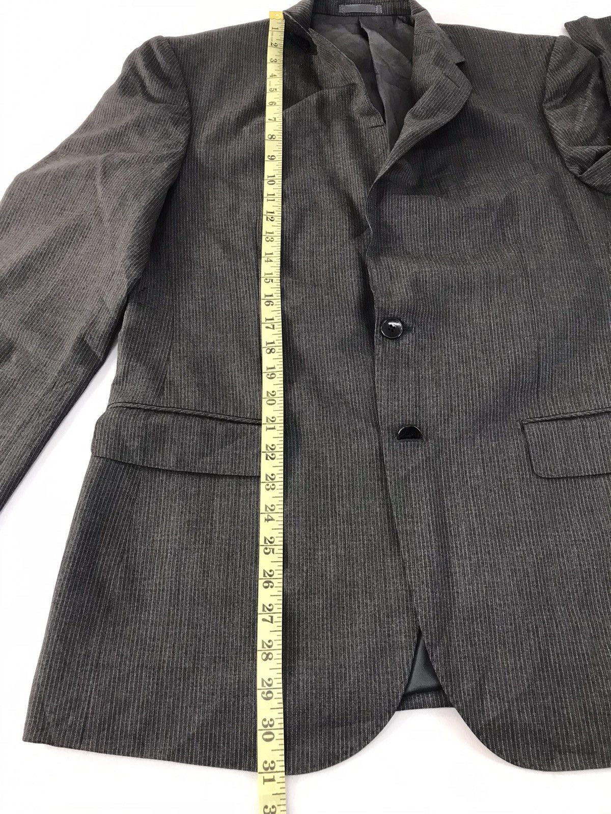 Kansai Yamamoto Kansai Yamamoto Blazer Coat Jacket Button Style Workwear Size 38L - 10 Thumbnail