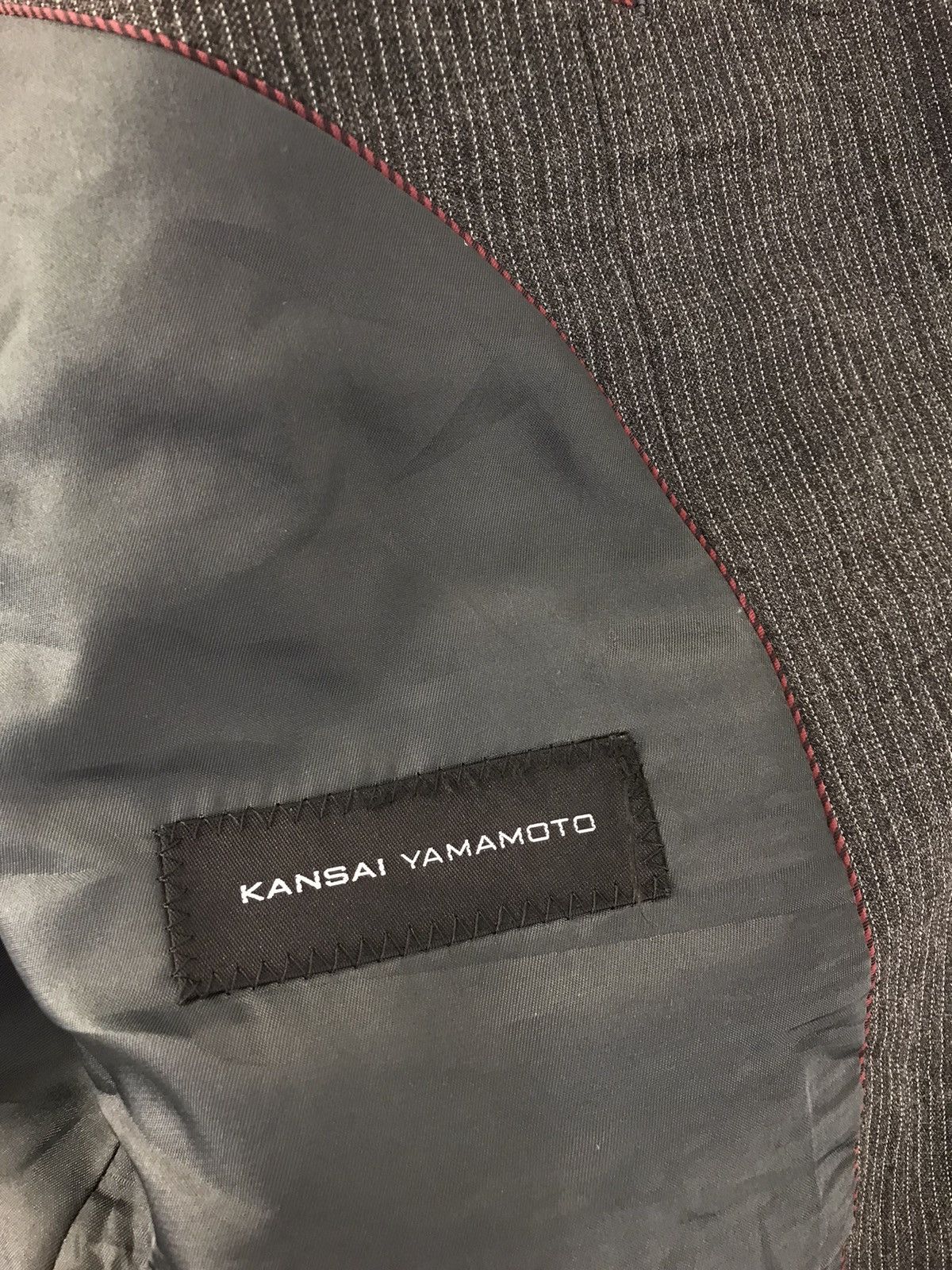 Kansai Yamamoto Kansai Yamamoto Blazer Coat Jacket Button Style Workwear Size 38L - 5 Thumbnail