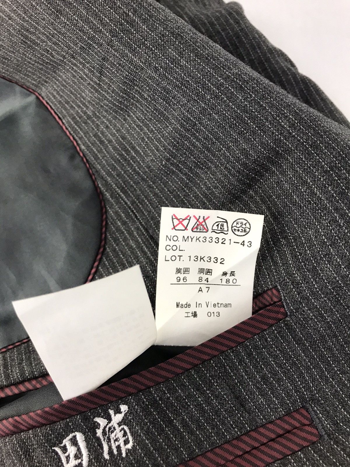 Kansai Yamamoto Kansai Yamamoto Blazer Coat Jacket Button Style Workwear Size 38L - 7 Thumbnail