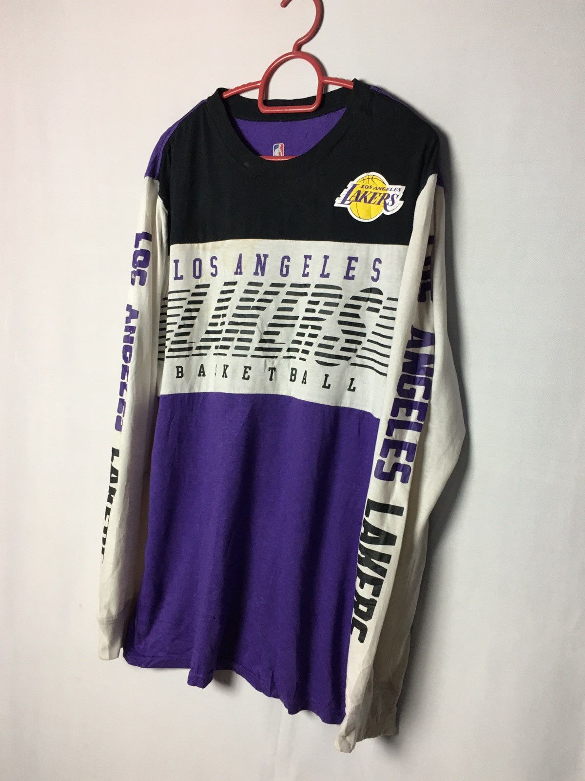 NBA LA. Lakers NBA long sleeve nice design Size US M / EU 48-50 / 2 - 3 Thumbnail