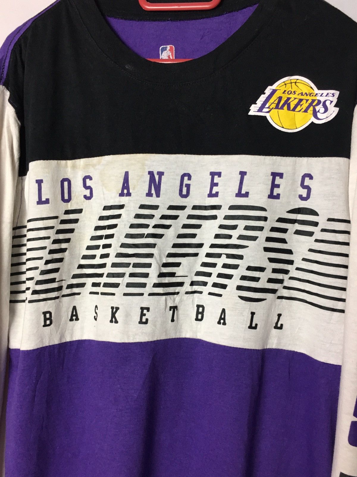 NBA LA. Lakers NBA long sleeve nice design Size US M / EU 48-50 / 2 - 5 Thumbnail