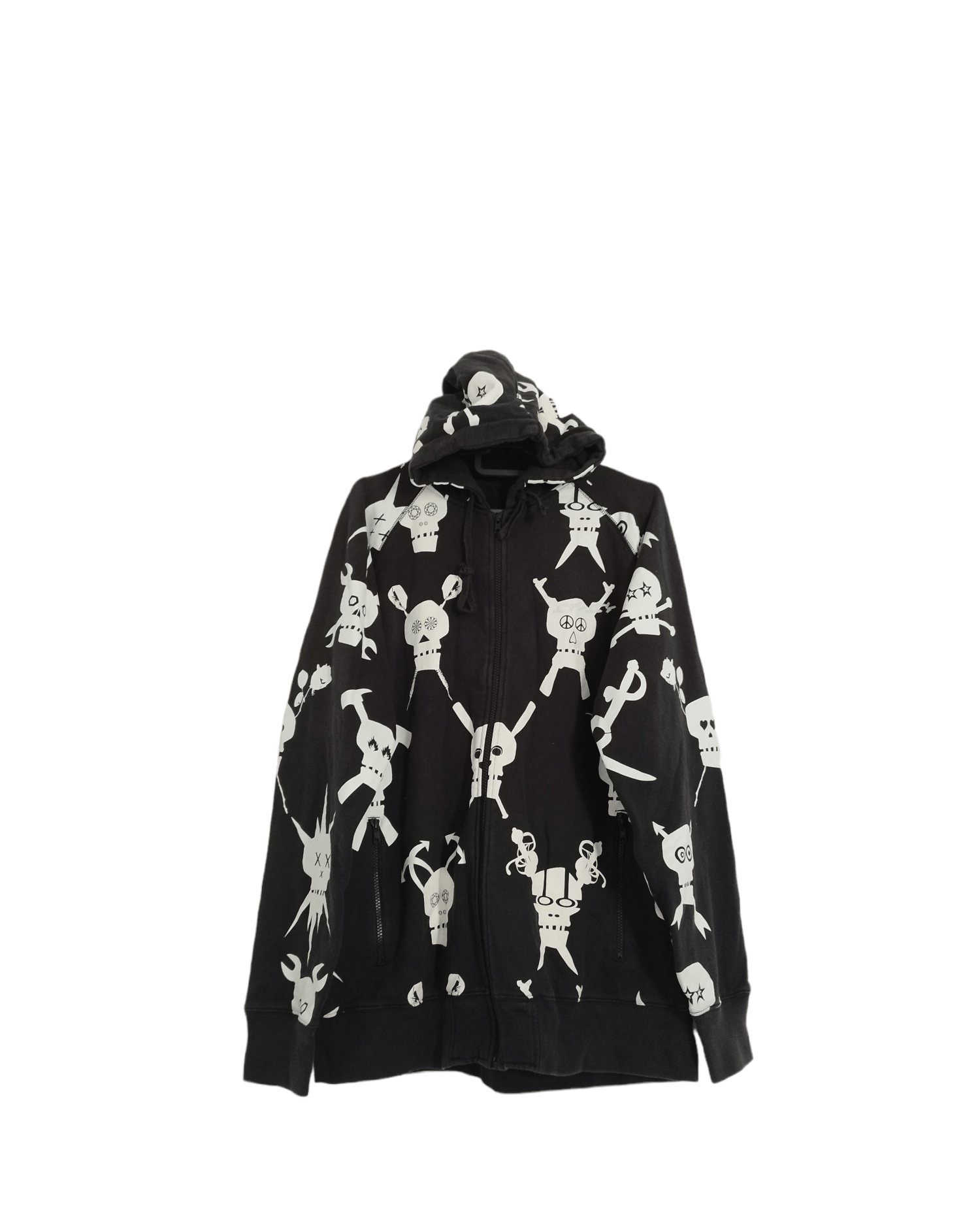 Futura × Stussy Vintage Stussy X Futura Full Print Skull