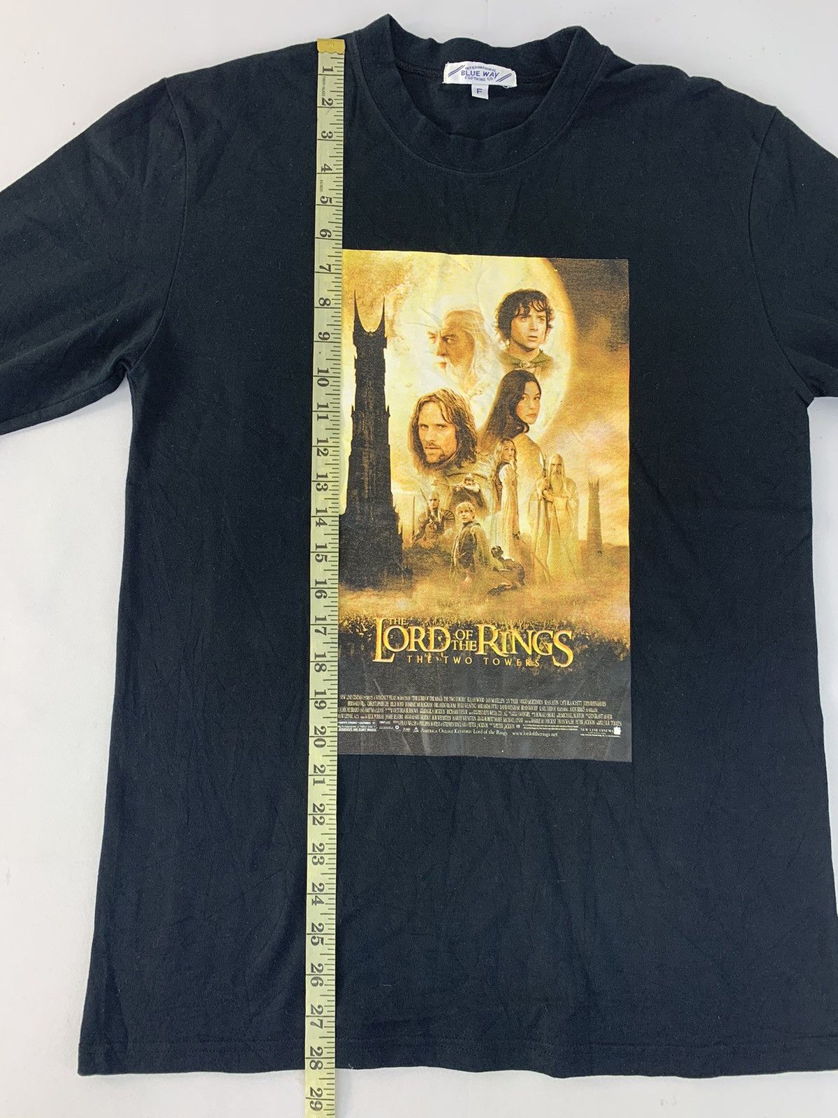 Japanese Brand × Vintage The Lord Of The Rings Two Towers Promo Tee by Blue Way Japan Size US M / EU 48-50 / 2 - 7 Thumbnail