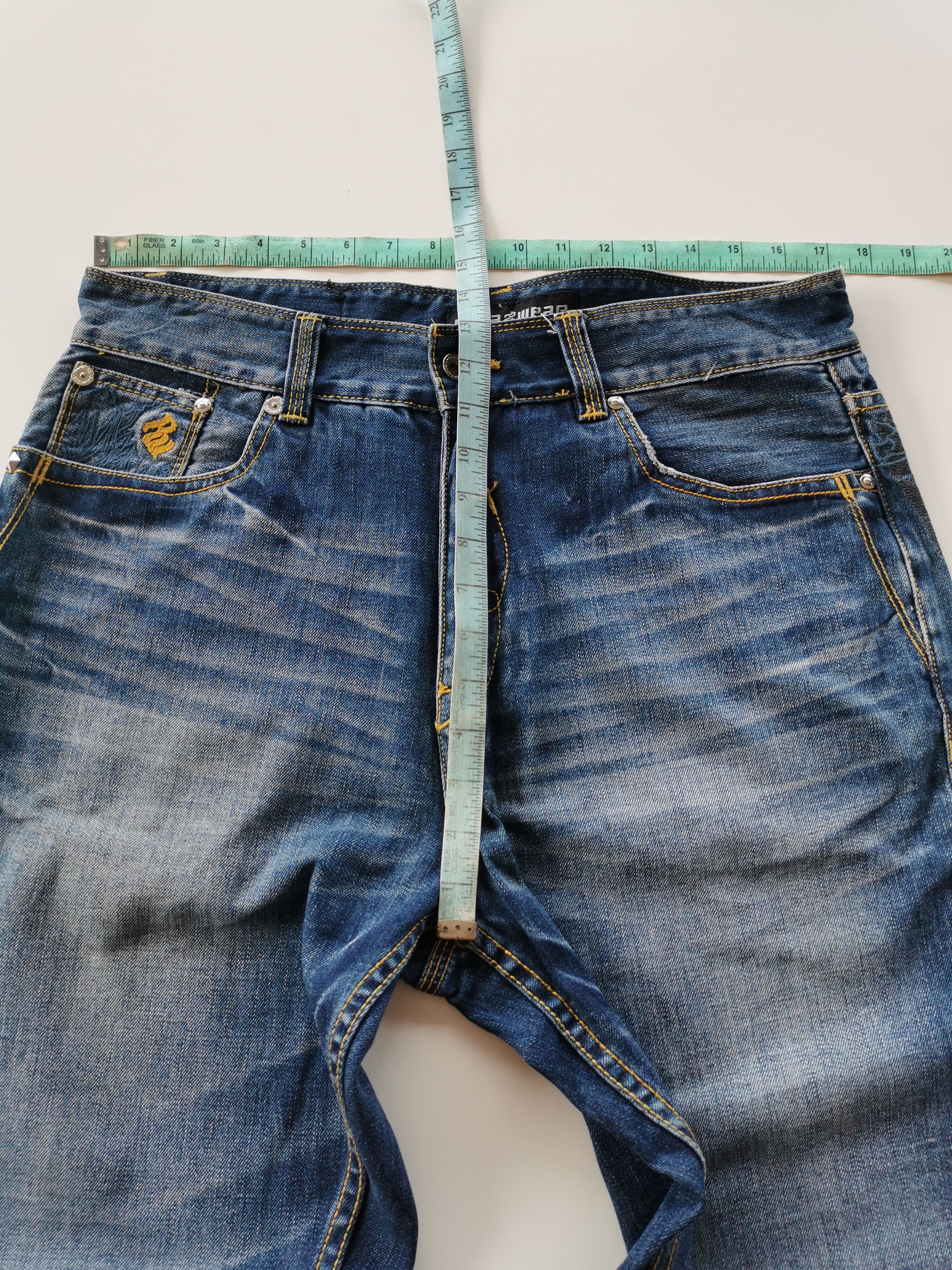 Rocawear Rare Rocawear Flowers Embroidery Work Denim Jeans Size US 34 / EU 50 - 10 Thumbnail