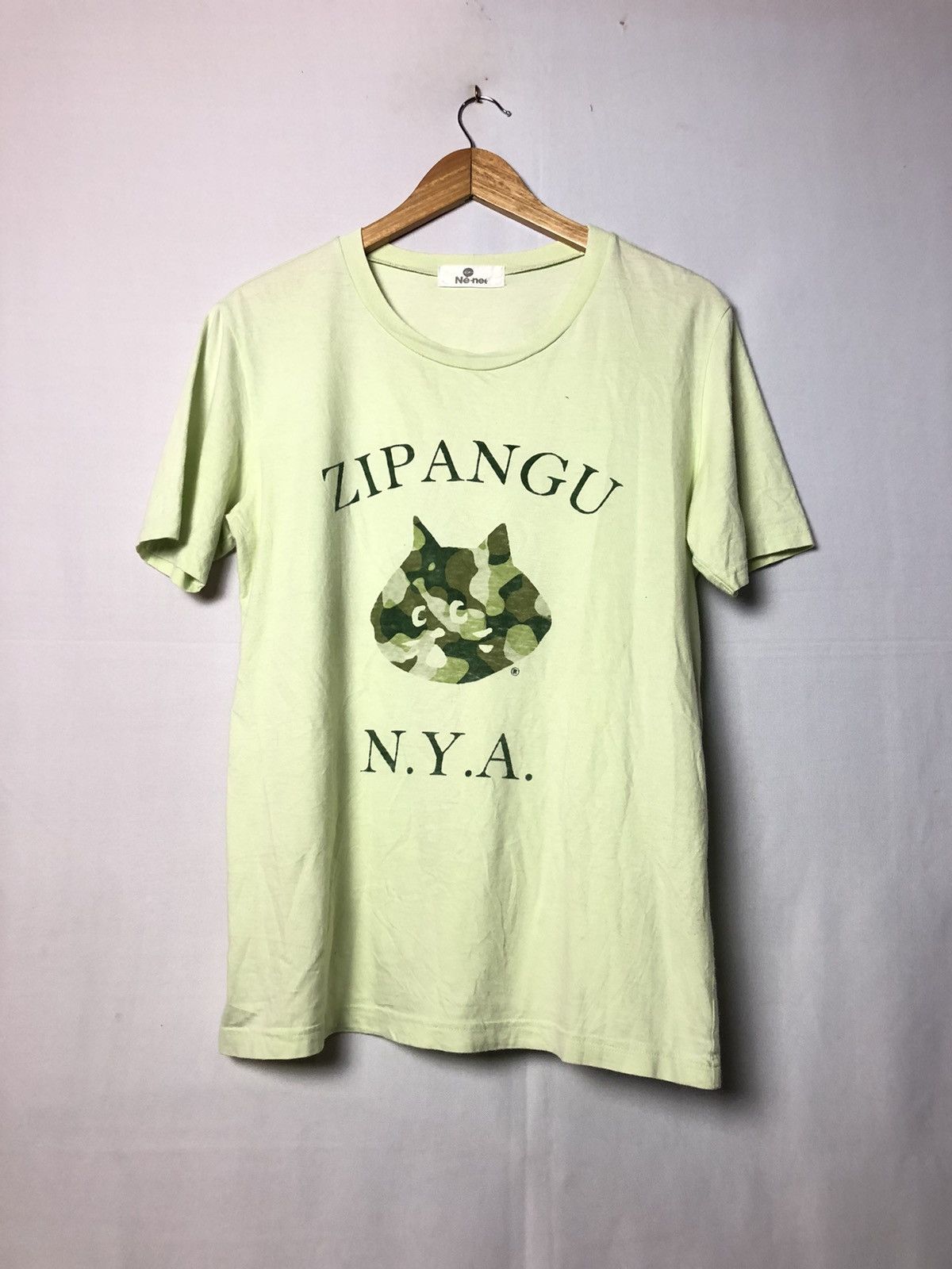 Issey Miyake Vintage Ne-net issey miyake zipangu N.Y.A t shirt Size US L / EU 52-54 / 3 - 1 Thumbnail