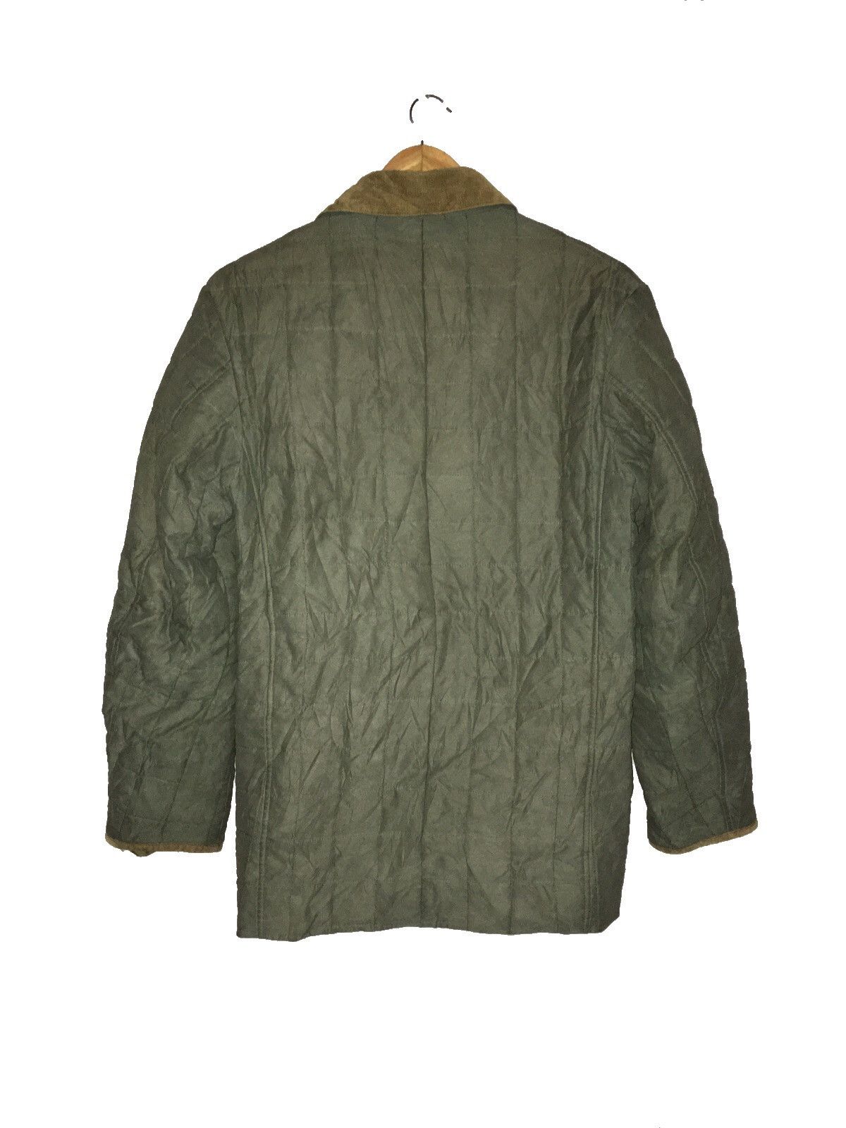 Calvin Klein Corduroys Quilted down green jackets Size M / US 6-8 / IT 42-44 - 2 Thumbnail