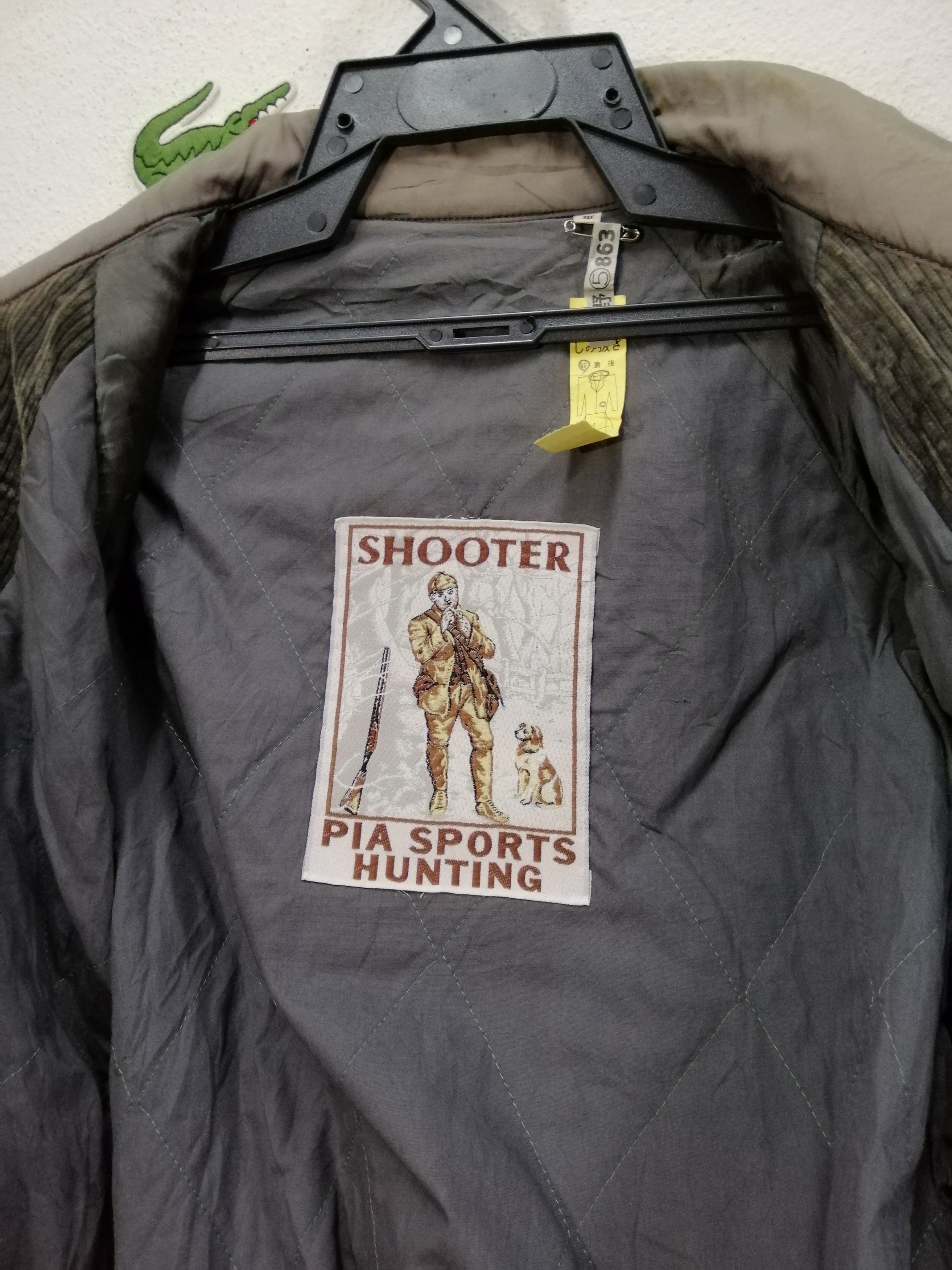 Japanese Brand × Vintage SHOOTER PIA SPORTS HUNTING JACKET Size US XXL / EU 58 / 5 - 7 Thumbnail