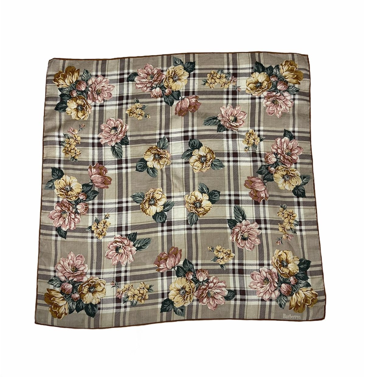 Burberry 2 Pcs BURBERRY BANDANA / HANDKERCHIEF Size ONE SIZE - 3 Thumbnail
