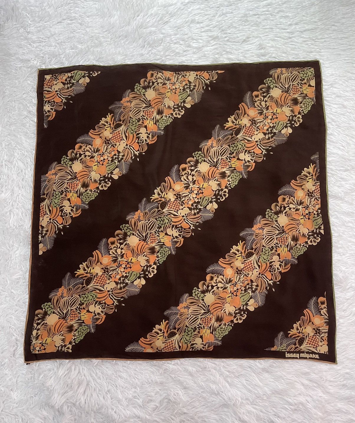Issey Miyake Vintage Issey Miyake Silk Scarves Size ONE SIZE - 4 Thumbnail