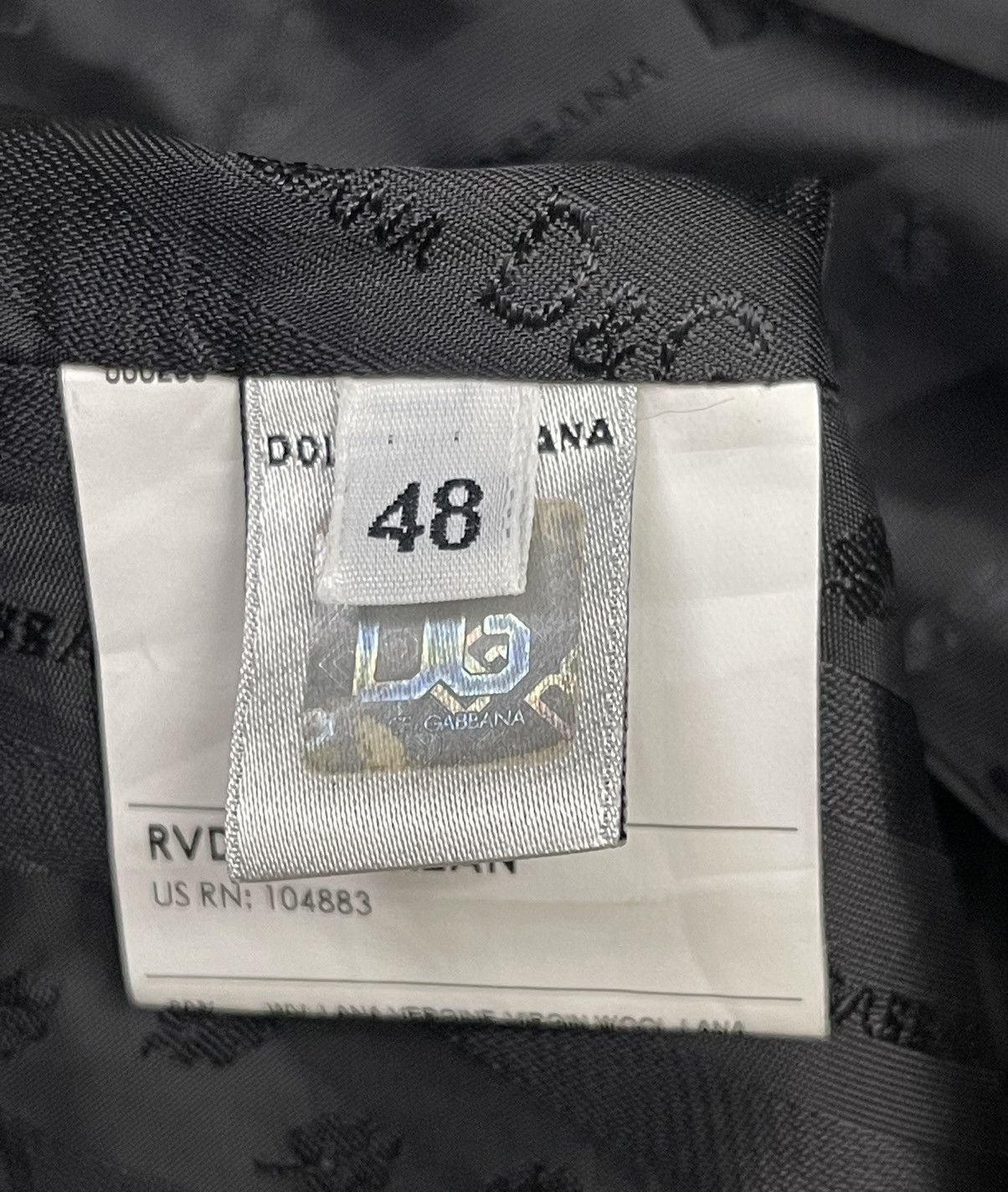 Dolce & Gabbana D&G Waist Vest Black Size US M / EU 48-50 / 2 - 8 Thumbnail