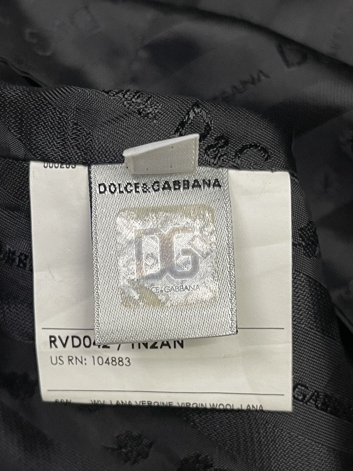 Dolce & Gabbana D&G Waist Vest Black Size US M / EU 48-50 / 2 - 9 Thumbnail
