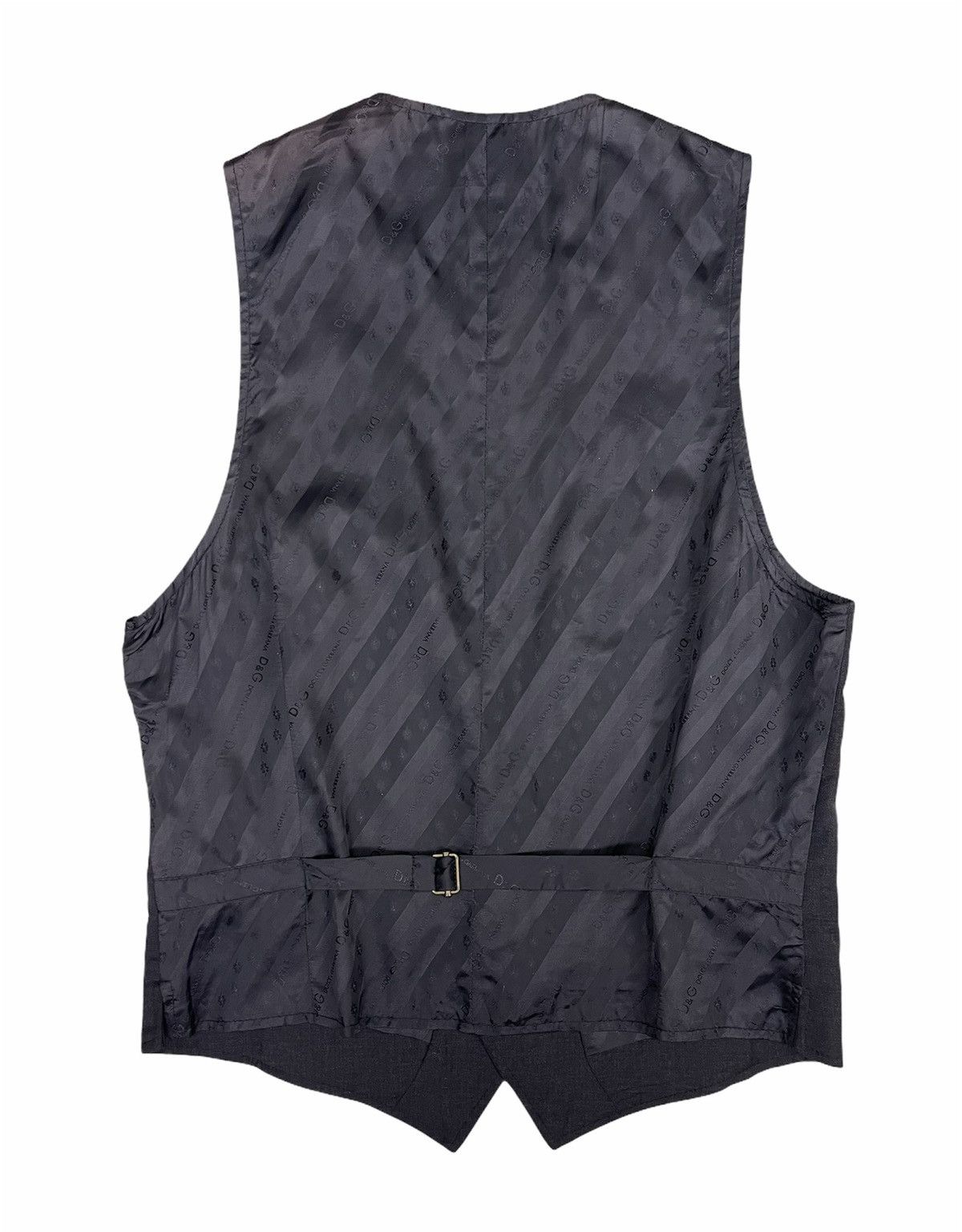 Dolce & Gabbana D&G Waist Vest Black Size US M / EU 48-50 / 2 - 2 Thumbnail