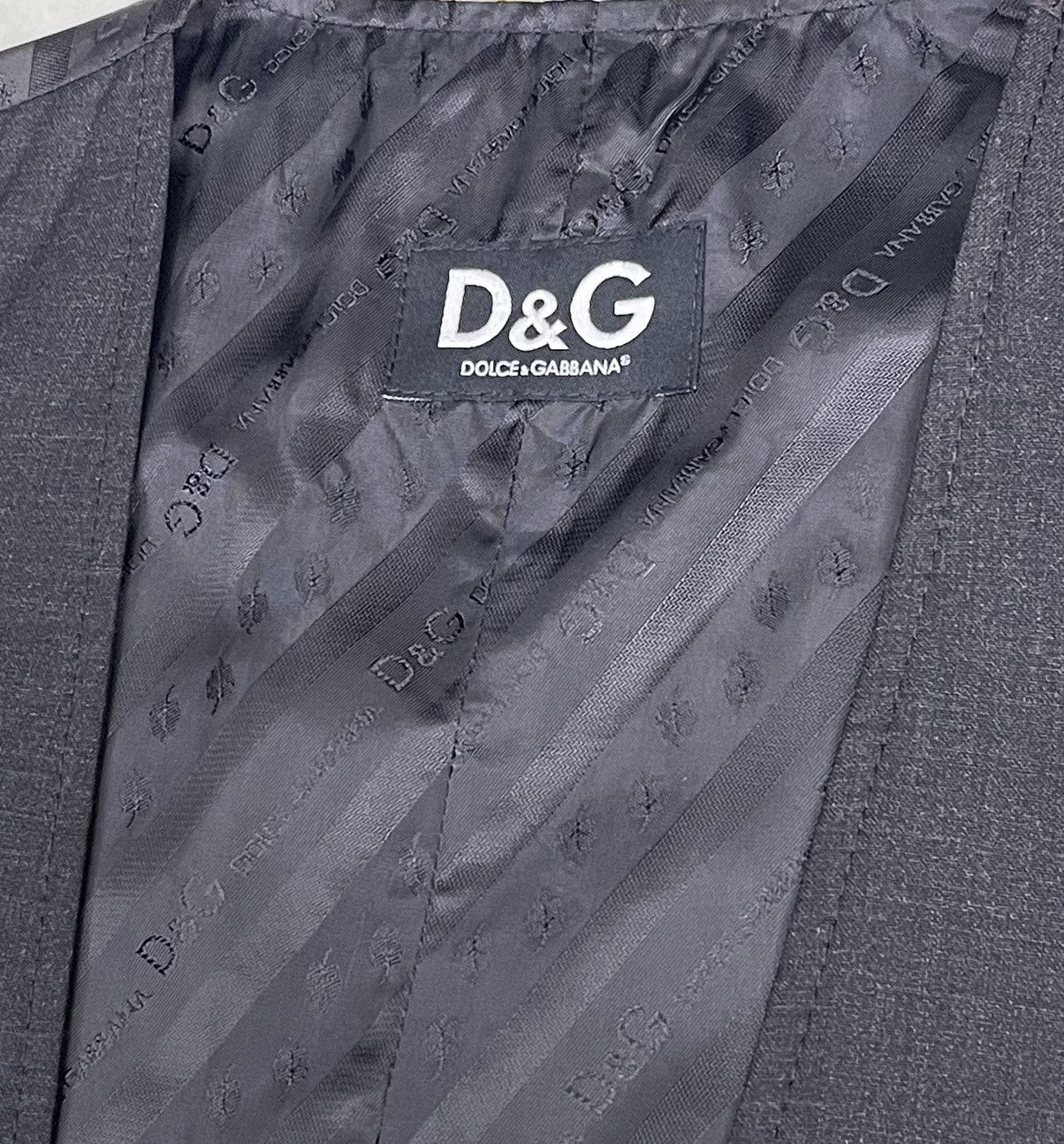 Dolce & Gabbana D&G Waist Vest Black Size US M / EU 48-50 / 2 - 4 Thumbnail