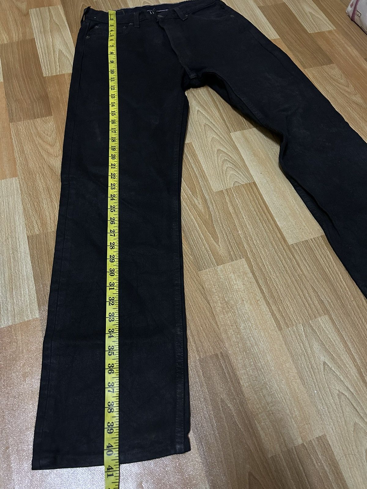 Levi's × Levi's Made & Crafted × Levi's Vintage Clothing 💥VINTAGE LEVIS 501 SUPER BLACK 🔥🔥 Size US 30 / EU 46 - 9 Thumbnail
