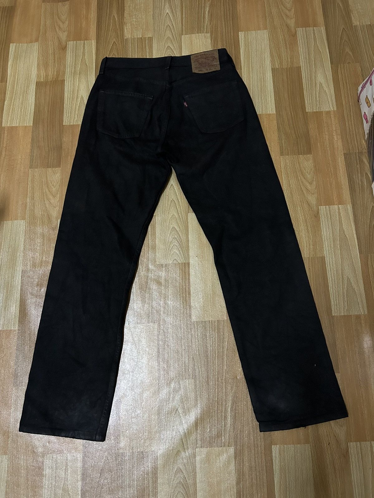 Levi's × Levi's Made & Crafted × Levi's Vintage Clothing 💥VINTAGE LEVIS 501 SUPER BLACK 🔥🔥 Size US 30 / EU 46 - 1 Thumbnail