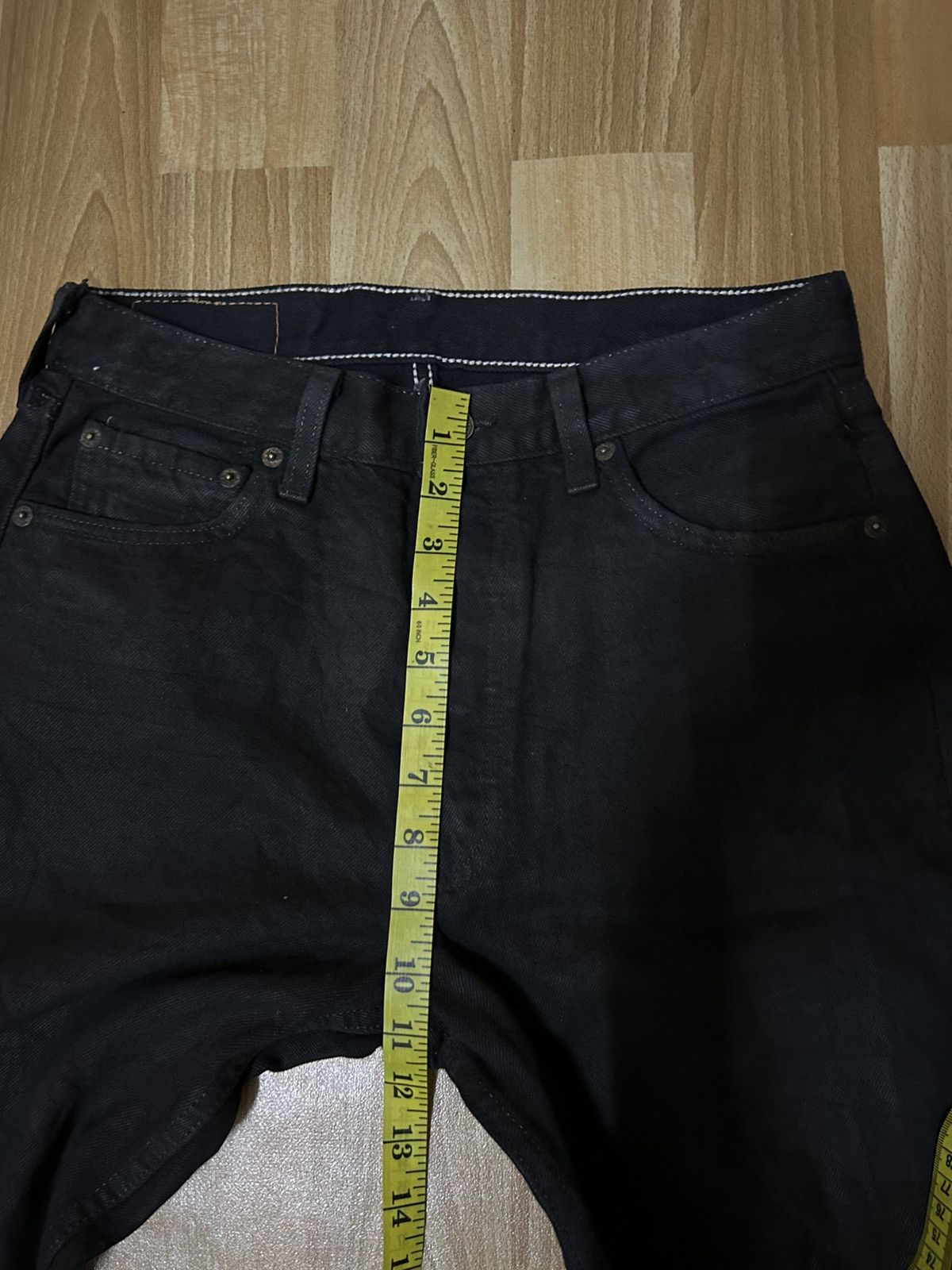 Levi's × Levi's Made & Crafted × Levi's Vintage Clothing 💥VINTAGE LEVIS 501 SUPER BLACK 🔥🔥 Size US 30 / EU 46 - 11 Thumbnail