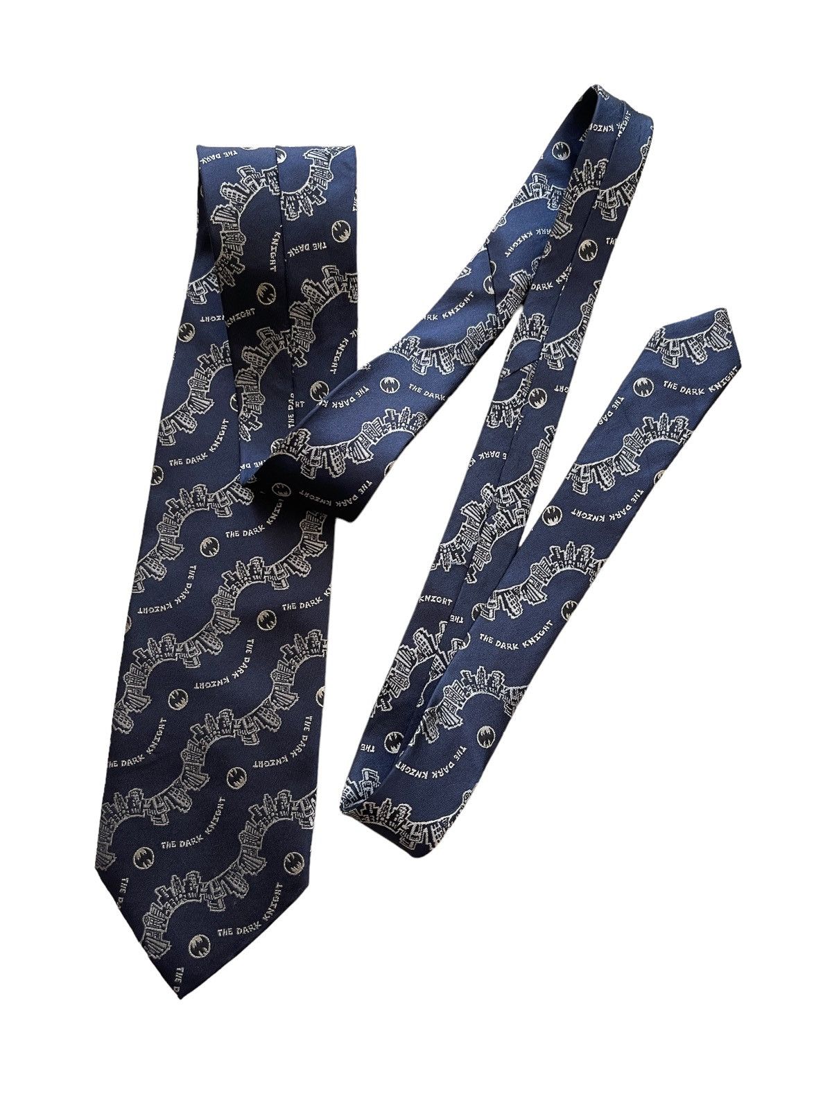 DC Comics RARE❗️Vintage 1998 DC Comics Batman Ties "The Dark Knight" Size ONE SIZE - 2 Thumbnail