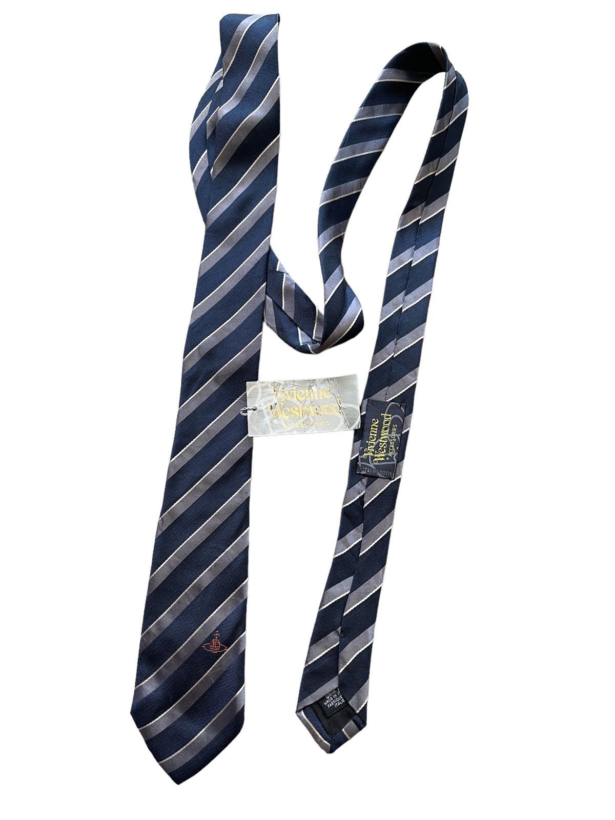 Vivienne Westwood Vivienne Westwood Silk Striped Ties Size ONE SIZE - 5 Thumbnail