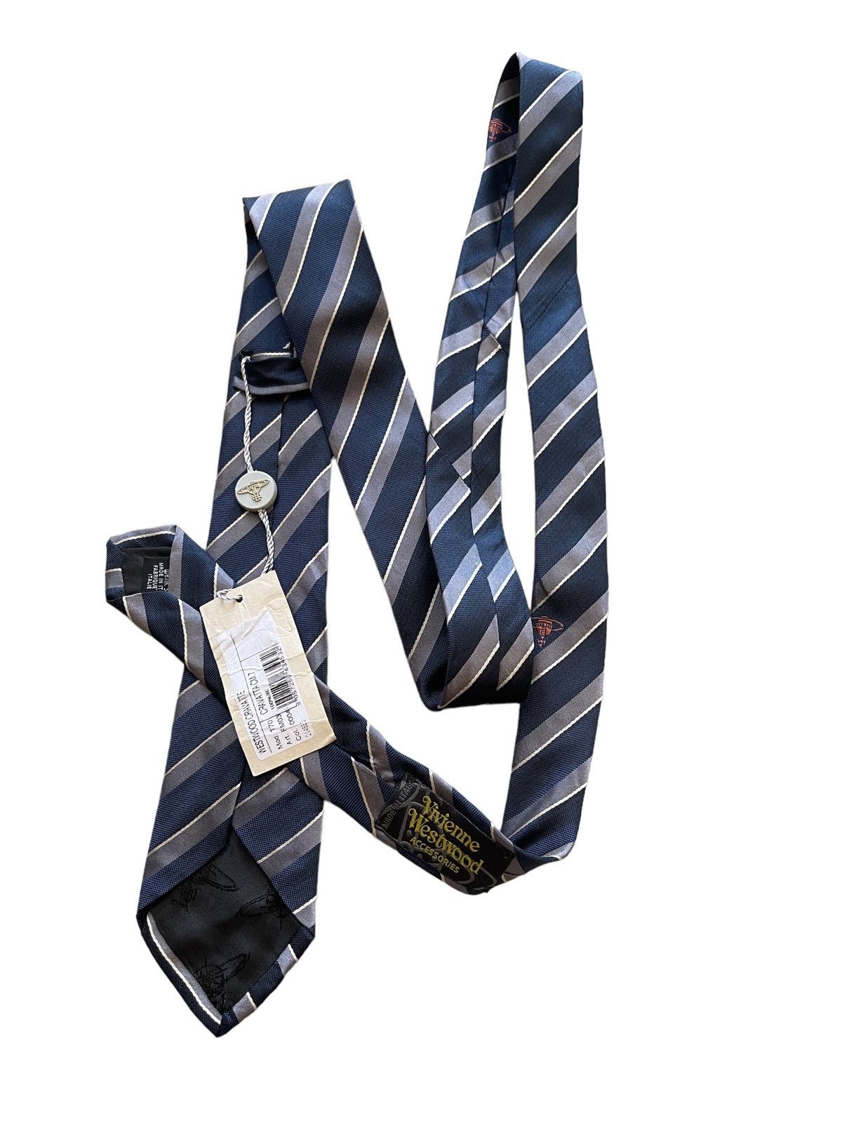 Vivienne Westwood Vivienne Westwood Silk Striped Ties Size ONE SIZE - 3 Thumbnail
