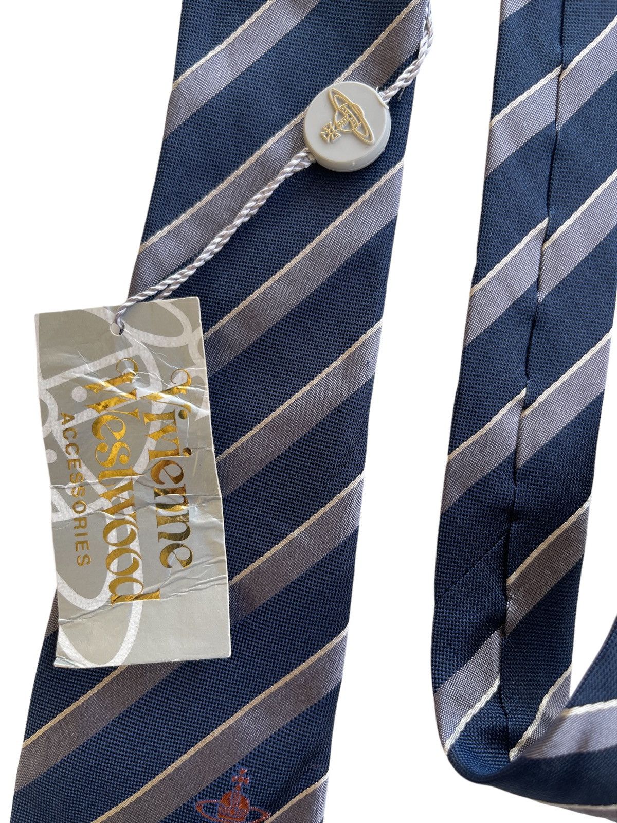 Vivienne Westwood Vivienne Westwood Silk Striped Ties Size ONE SIZE - 10 Thumbnail