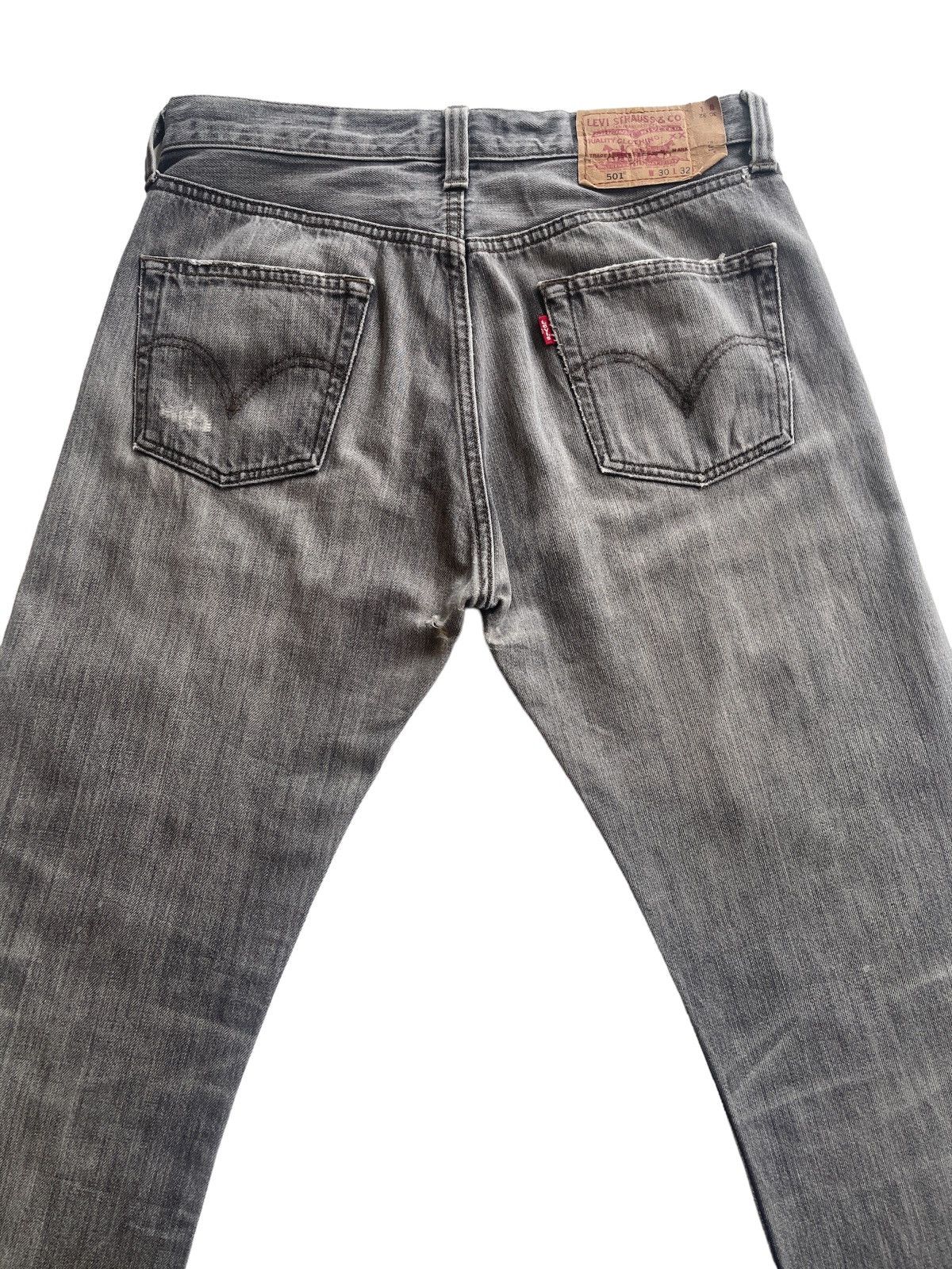 Vintage Vintage Levis Distressed Washed Denim Size US 31 - 6 Thumbnail