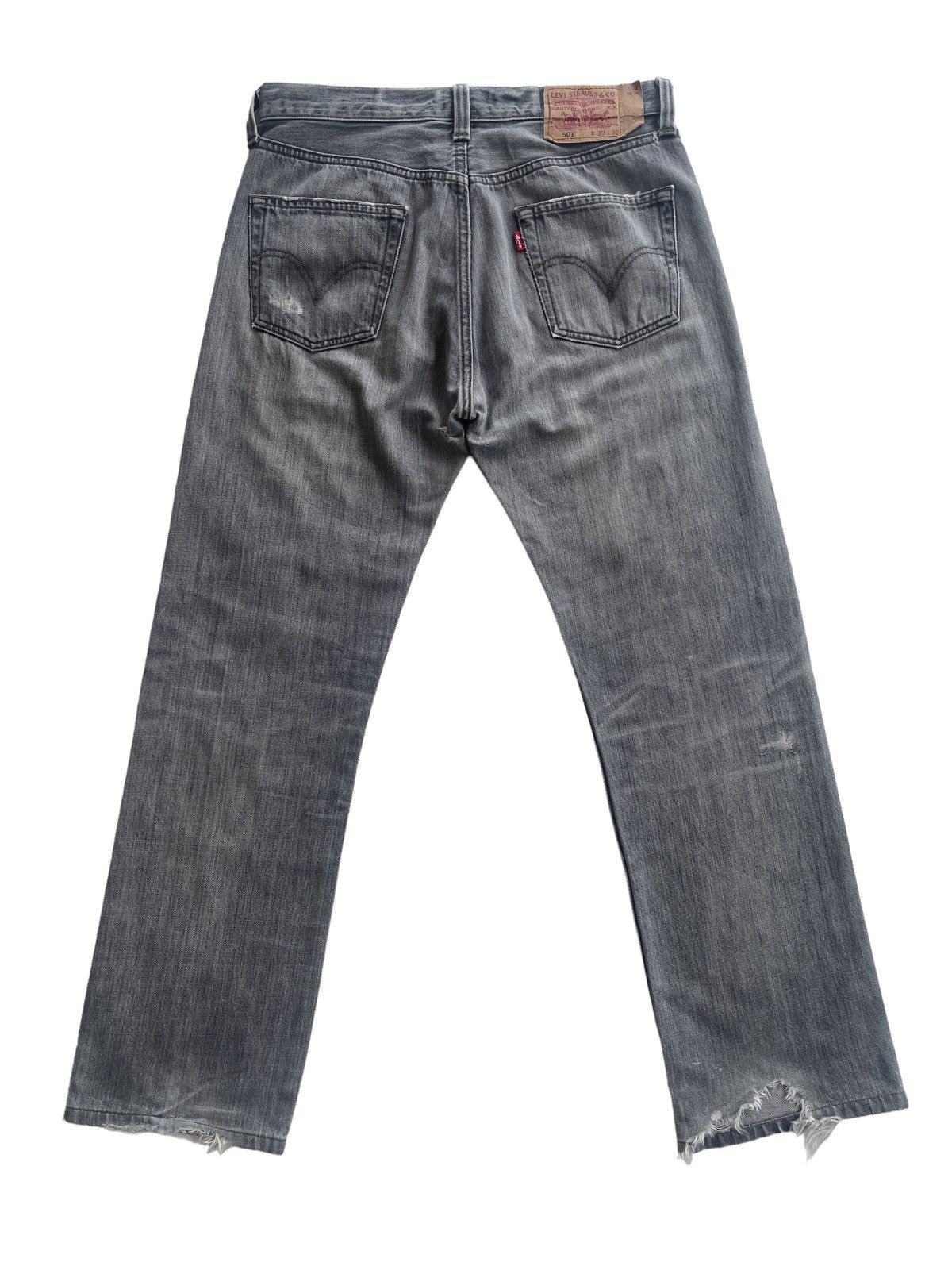 Vintage Vintage Levis Distressed Washed Denim Size US 31 - 5 Thumbnail