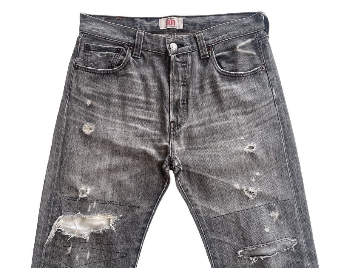 Vintage Vintage Levis Distressed Washed Denim Size US 31 - 4 Thumbnail