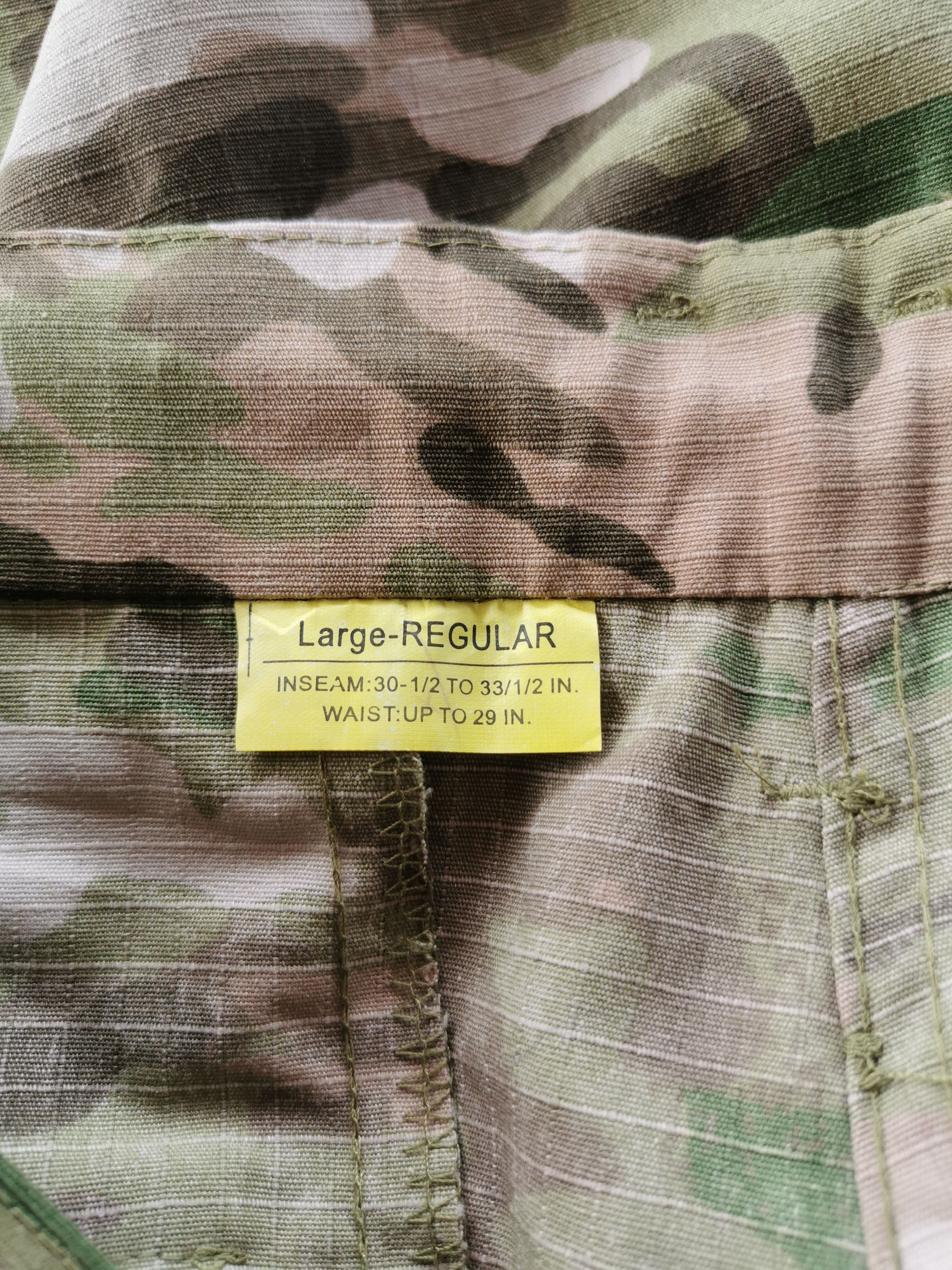 Army Of Me Tactical Combat Camo Cargo Pants Size US 36 / EU 52 - 4 Thumbnail