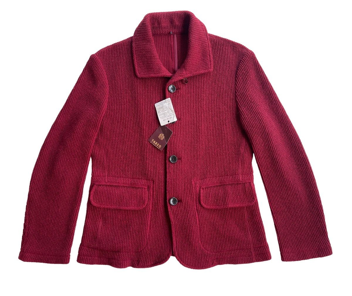 Japanese Brand Takeo Kikuchi Knitted Jacket Size US S / EU 44-46 / 1 - 5 Thumbnail