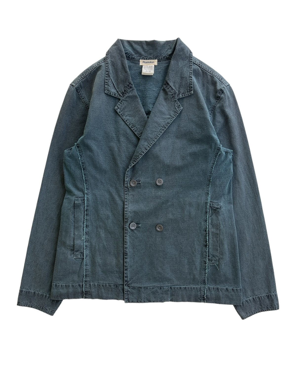 Issey Miyake Issey Miyake Plantation Double Breasted Jacket Size M / US 6-8 / IT 42-44 - 1 Thumbnail