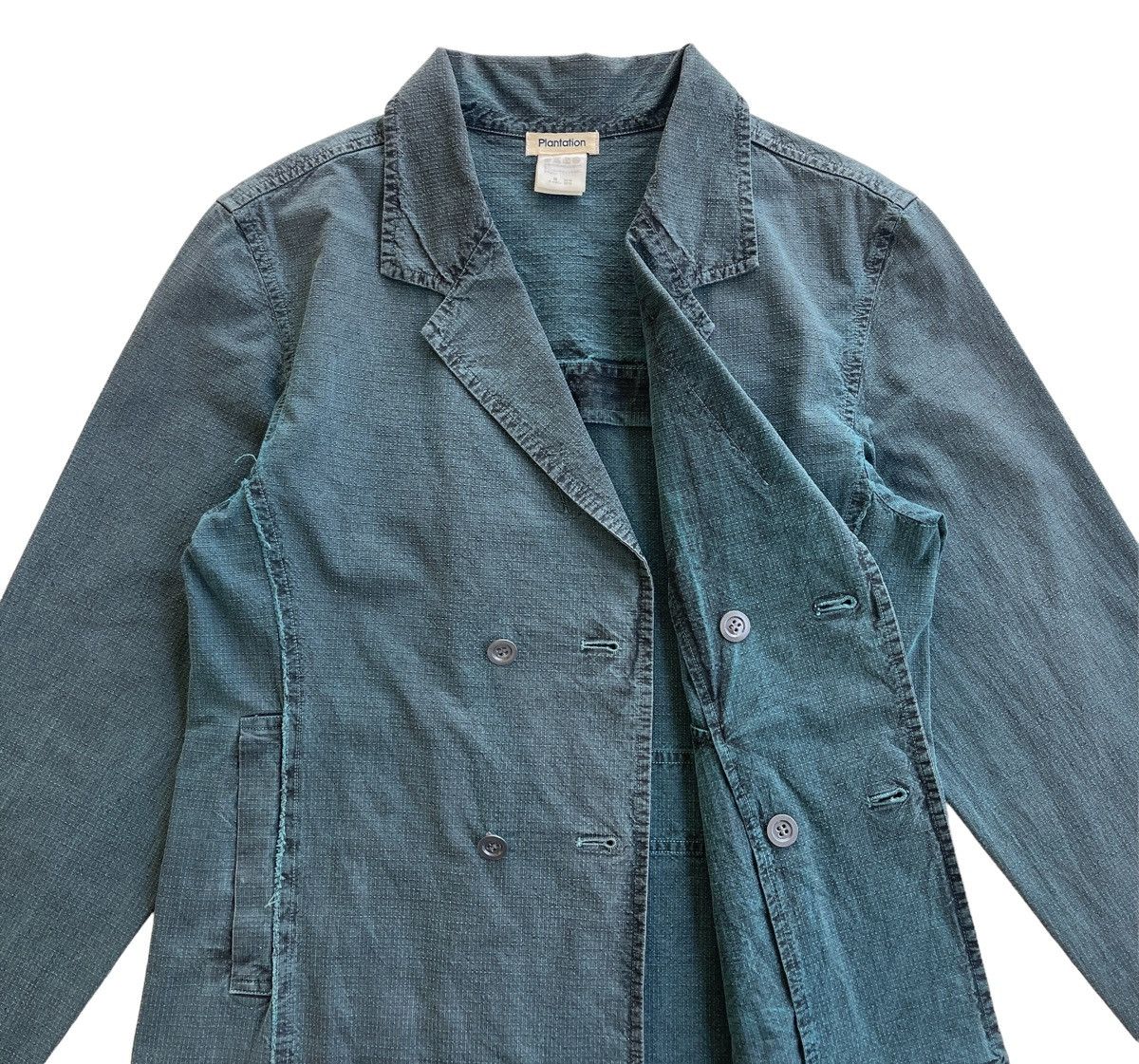 Issey Miyake Issey Miyake Plantation Double Breasted Jacket Size M / US 6-8 / IT 42-44 - 5 Thumbnail