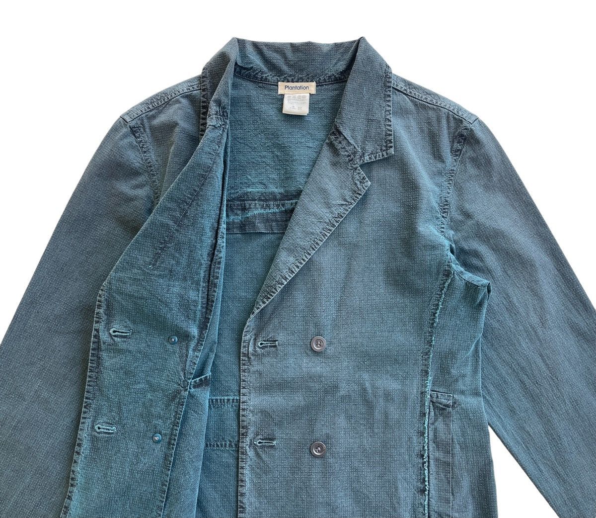 Issey Miyake Issey Miyake Plantation Double Breasted Jacket Size M / US 6-8 / IT 42-44 - 6 Thumbnail