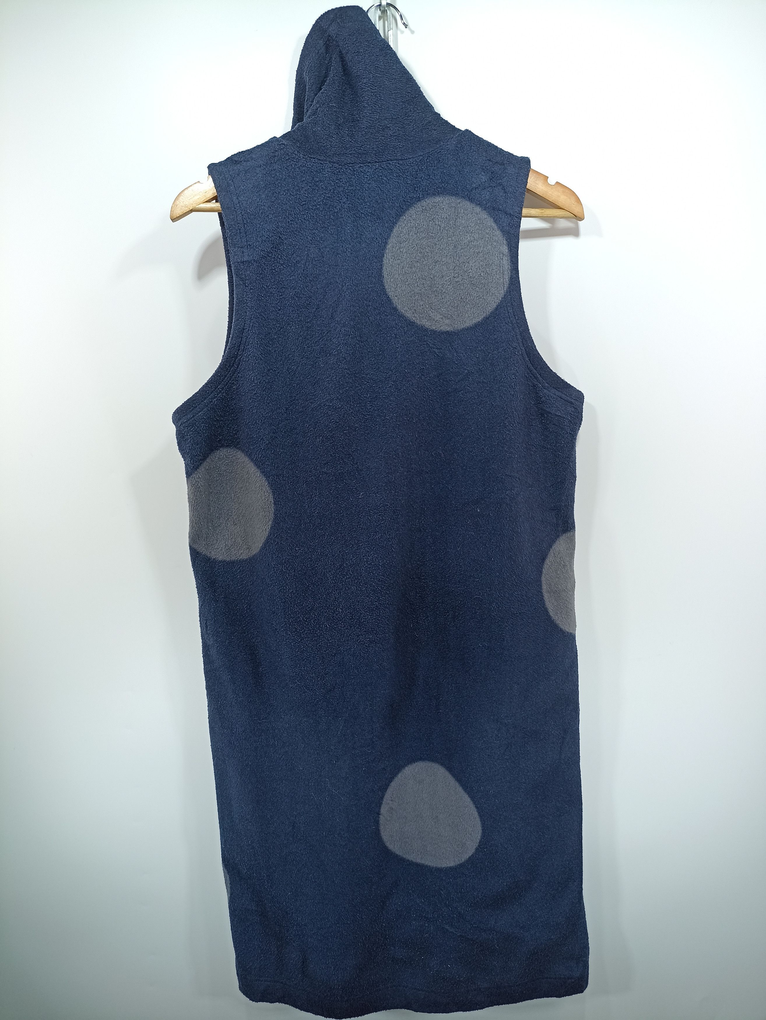 Vintage × Y's × Yohji Yamamoto Vintage Yohji Yamamoto Y's For Living Fleece Sleeveless Size L / US 10 / IT 46 - 3 Thumbnail