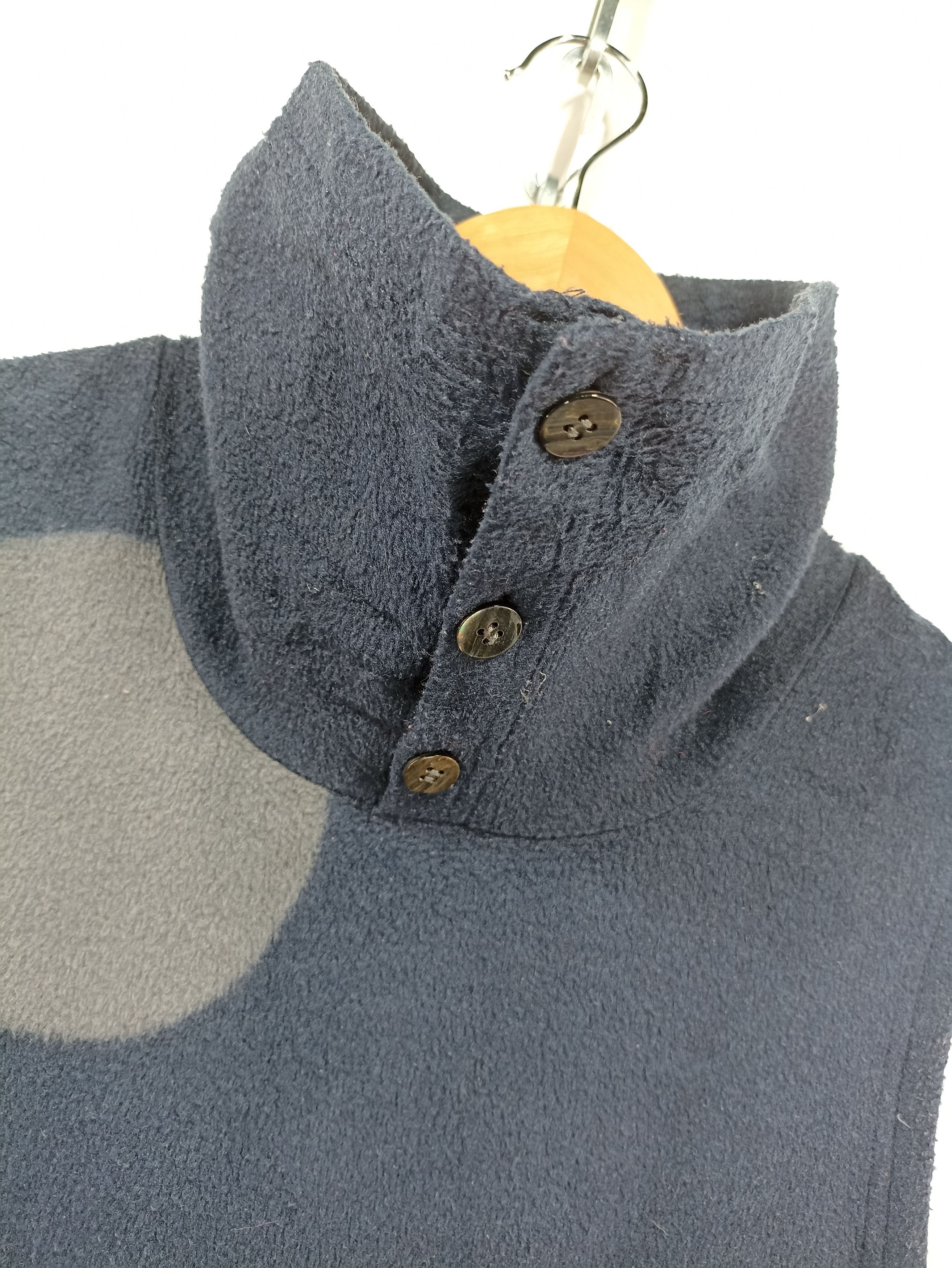 Vintage × Y's × Yohji Yamamoto Vintage Yohji Yamamoto Y's For Living Fleece Sleeveless Size L / US 10 / IT 46 - 2 Thumbnail
