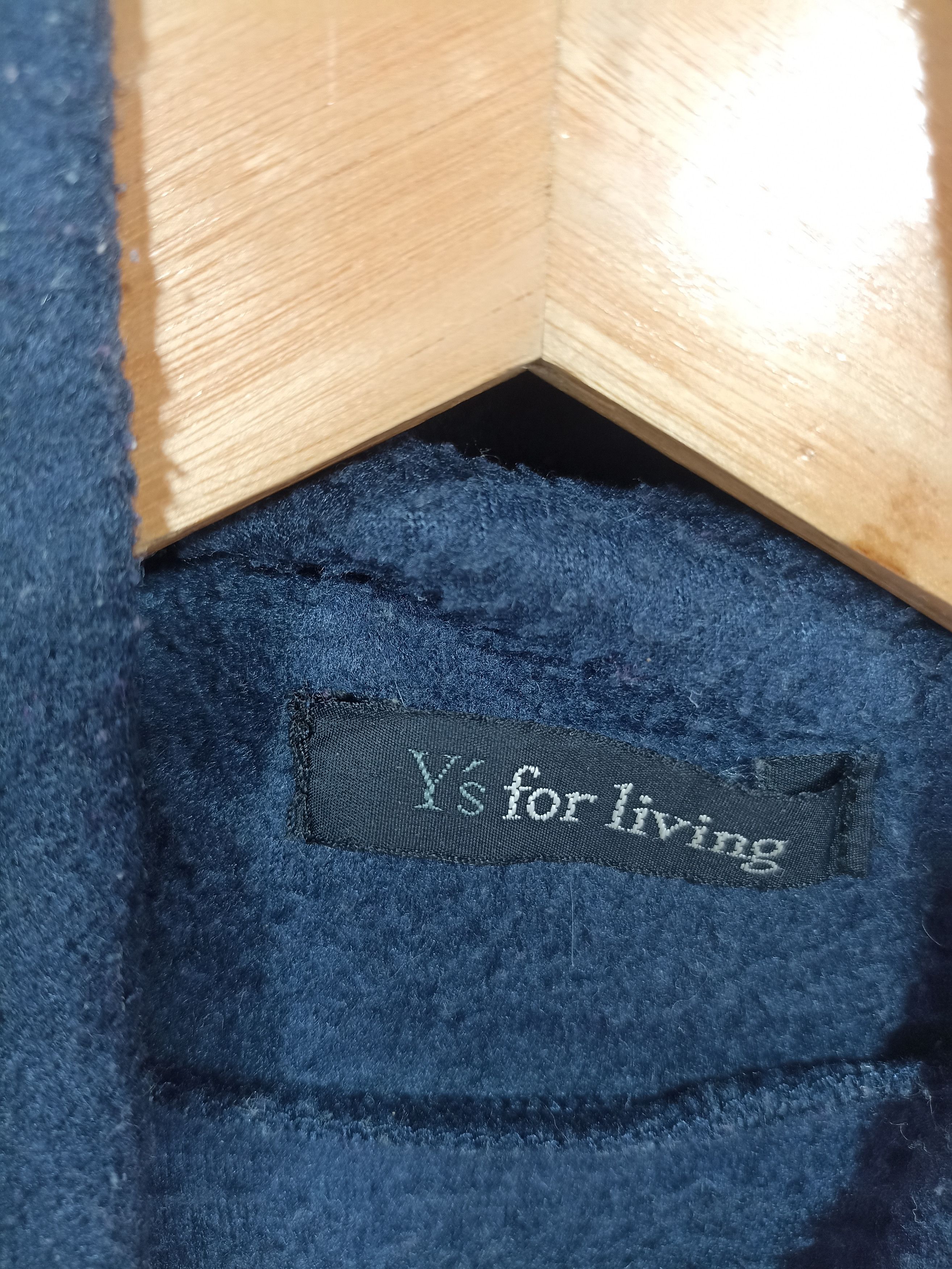 Vintage × Y's × Yohji Yamamoto Vintage Yohji Yamamoto Y's For Living Fleece Sleeveless Size L / US 10 / IT 46 - 4 Thumbnail