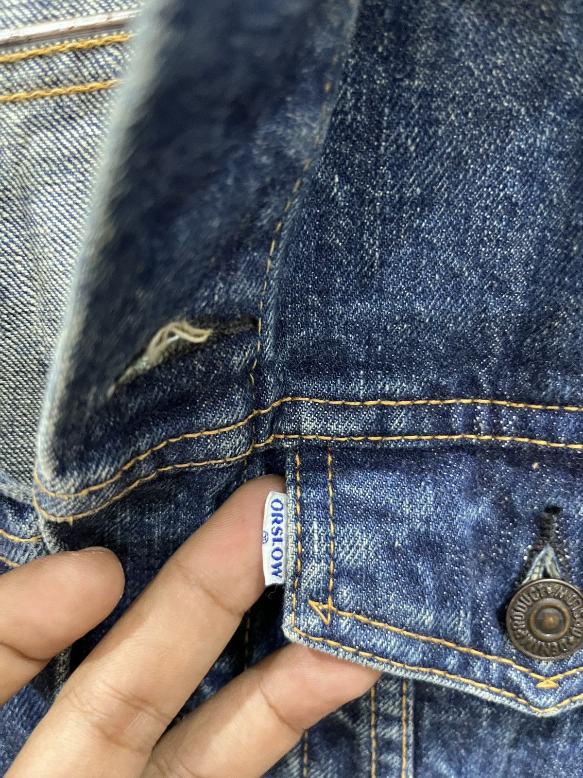 Orslow (Gggg). ORSLOW DENIM JACKET Size S / US 4 / IT 40 - 12 Thumbnail