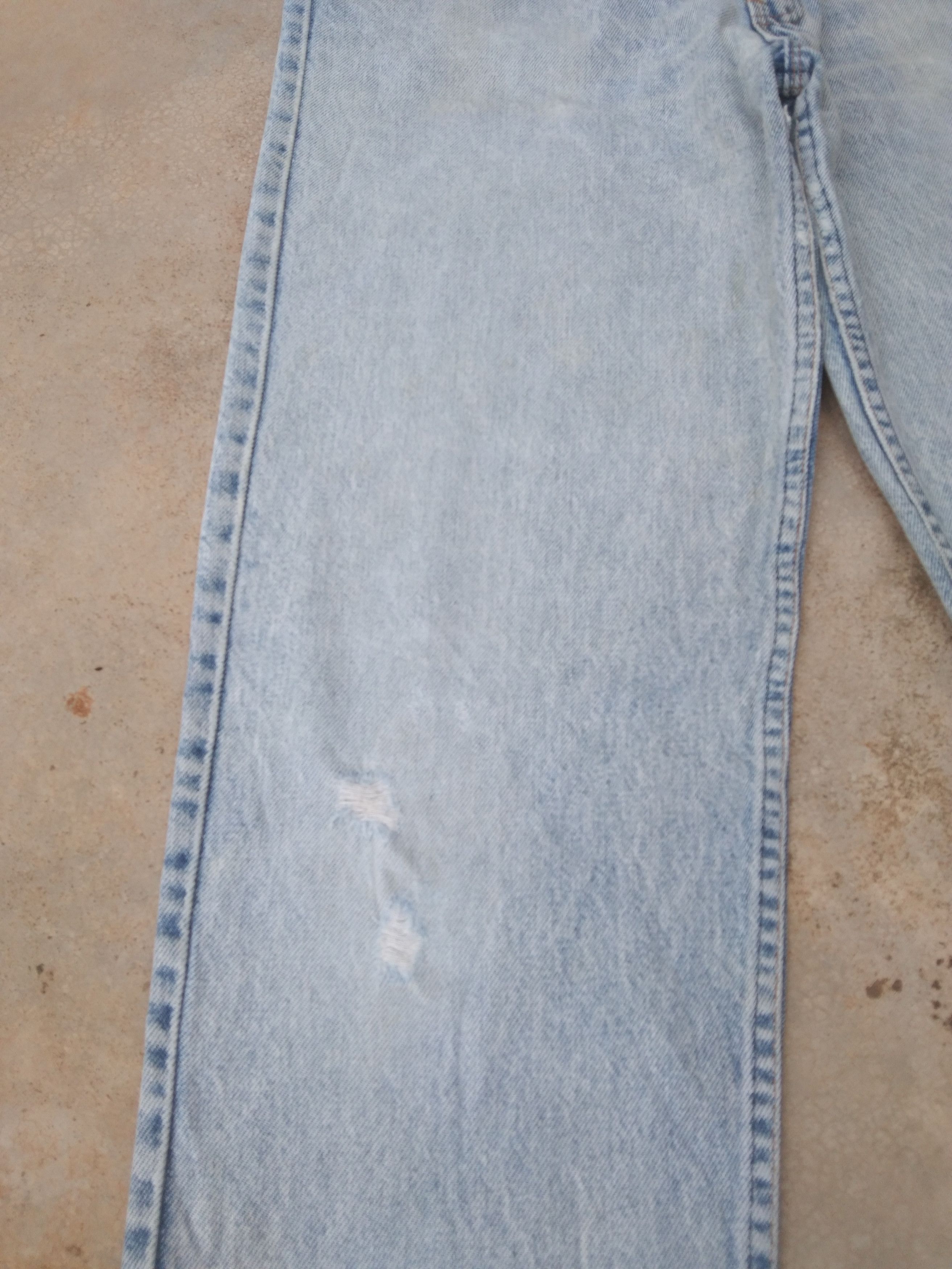 Levi's Vintage Levi's Jeans 550 Orange Tab Made In USA 33x32 Size US 33 - 7 Thumbnail