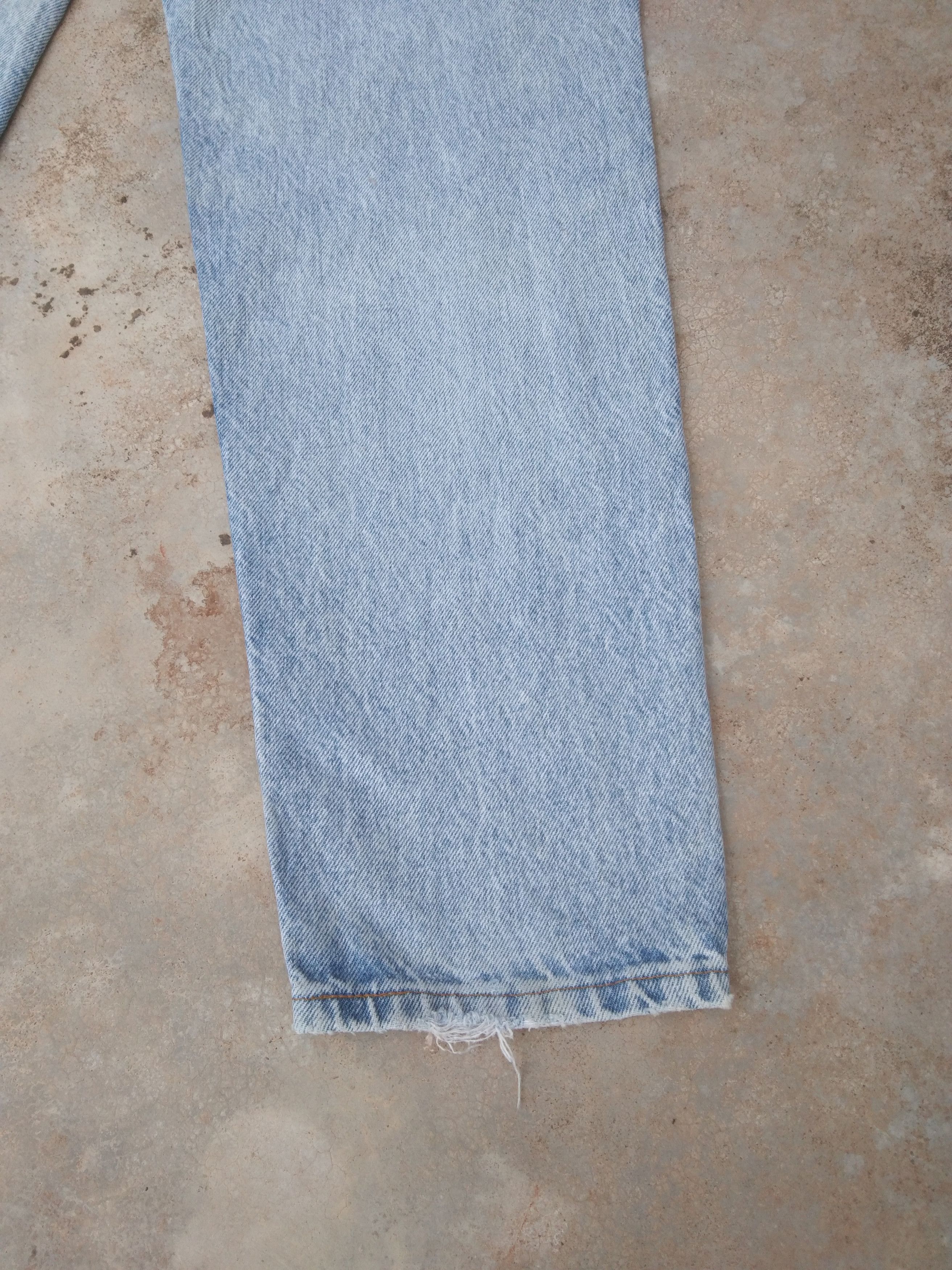 Levi's Vintage Levi's Jeans 550 Orange Tab Made In USA 33x32 Size US 33 - 4 Thumbnail