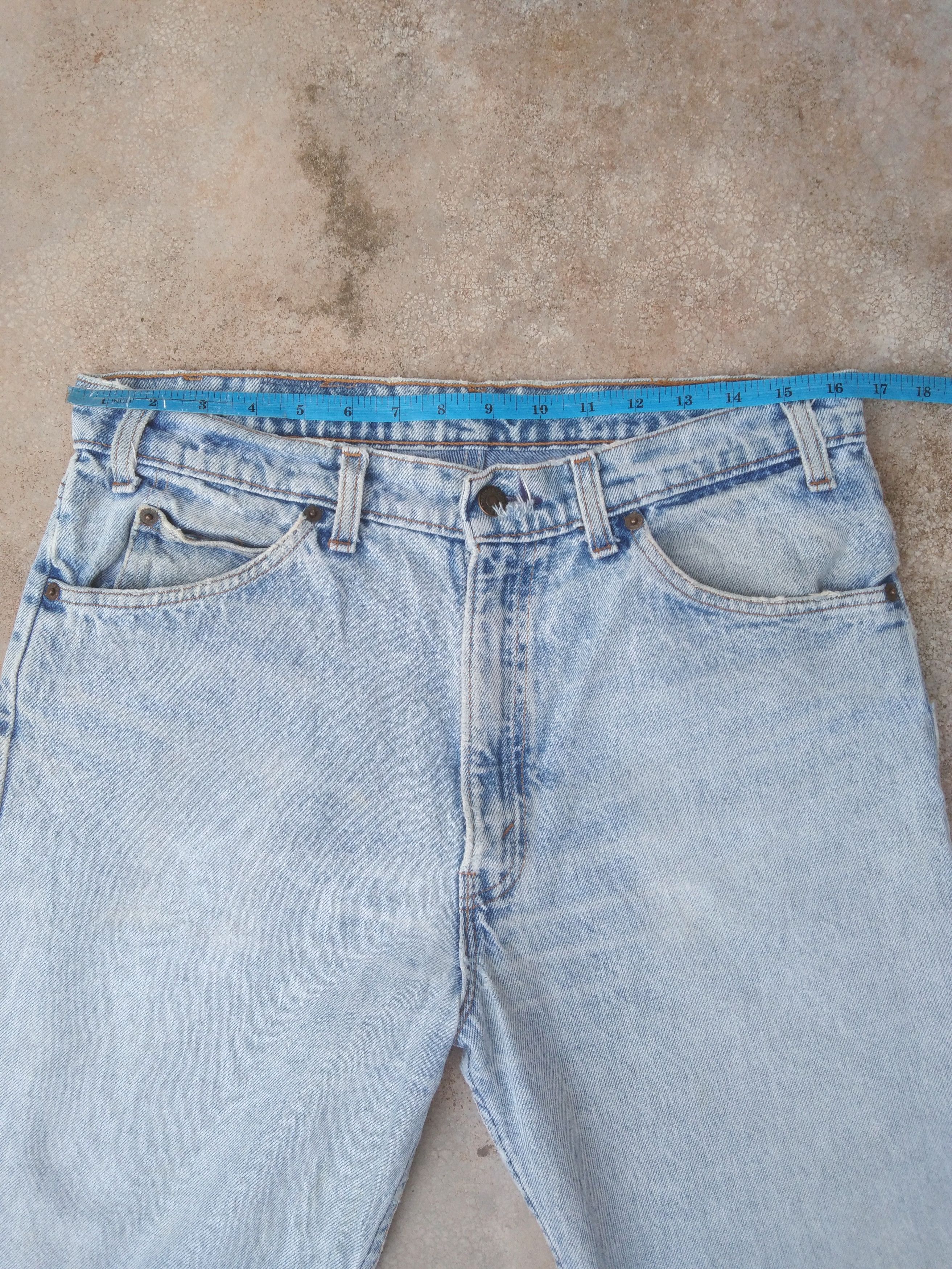 Levi's Vintage Levi's Jeans 550 Orange Tab Made In USA 33x32 Size US 33 - 9 Thumbnail