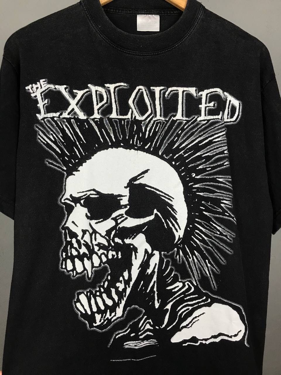 Band Tees Exploited total chaos 1998 vintage rock band tee Size US L / EU 52-54 / 3 - 4 Thumbnail