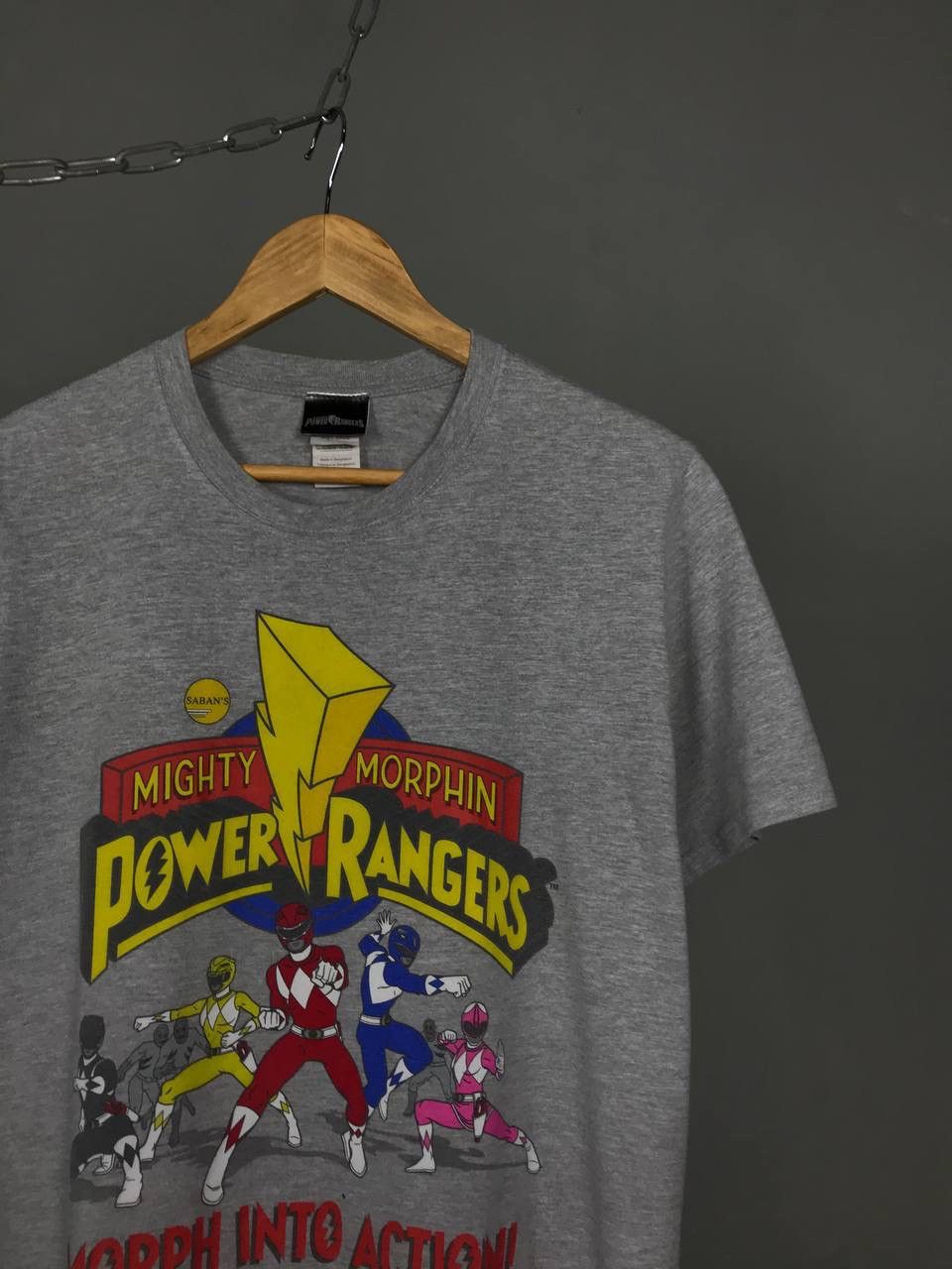 Vintage Power Rangers vintage movie comics tee Size US M / EU 48-50 / 2 - 2 Thumbnail