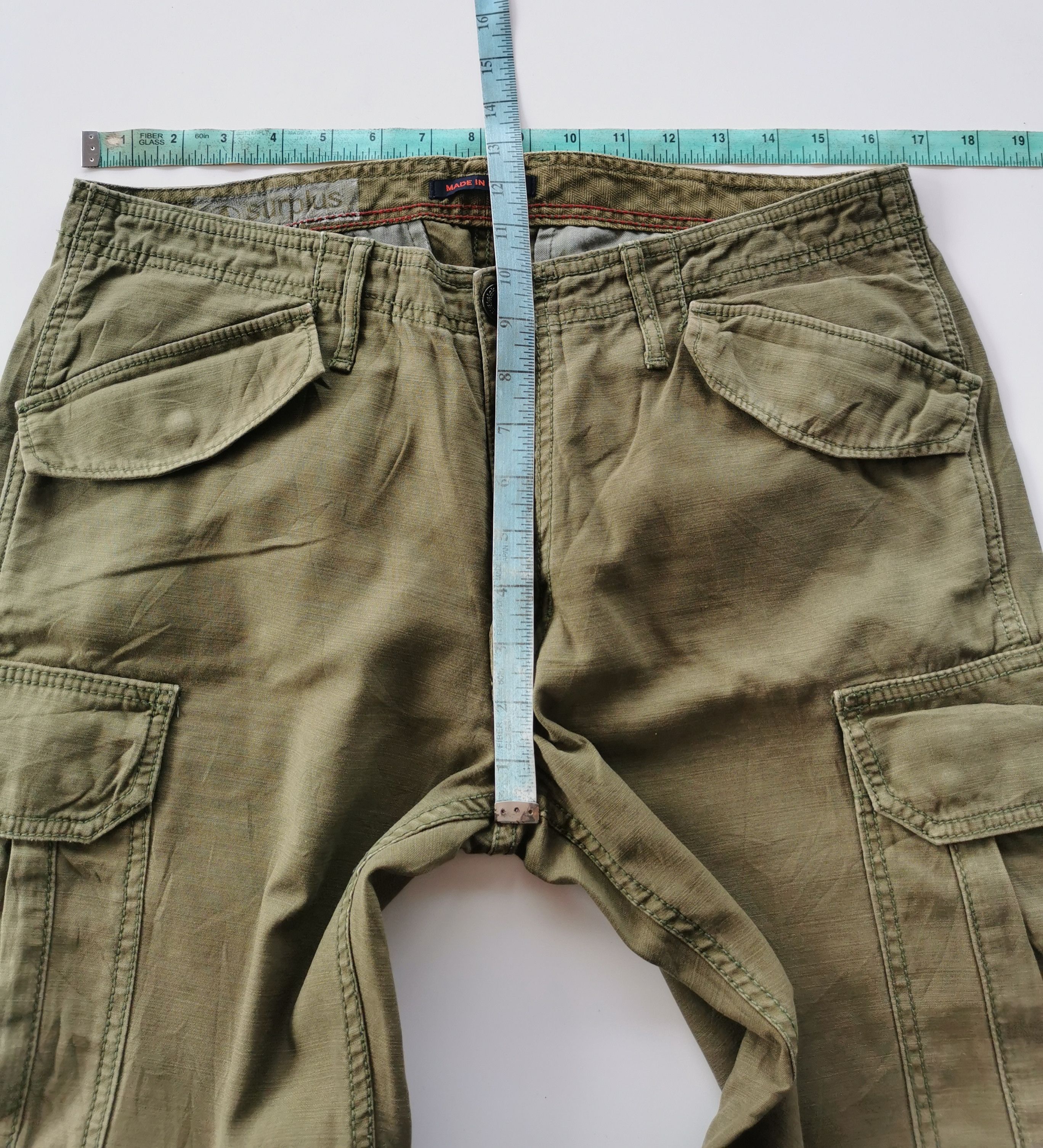 Japanese Brand Blue Way Surplus Cargo Pants Looklike Undercover Size US 33 - 8 Thumbnail