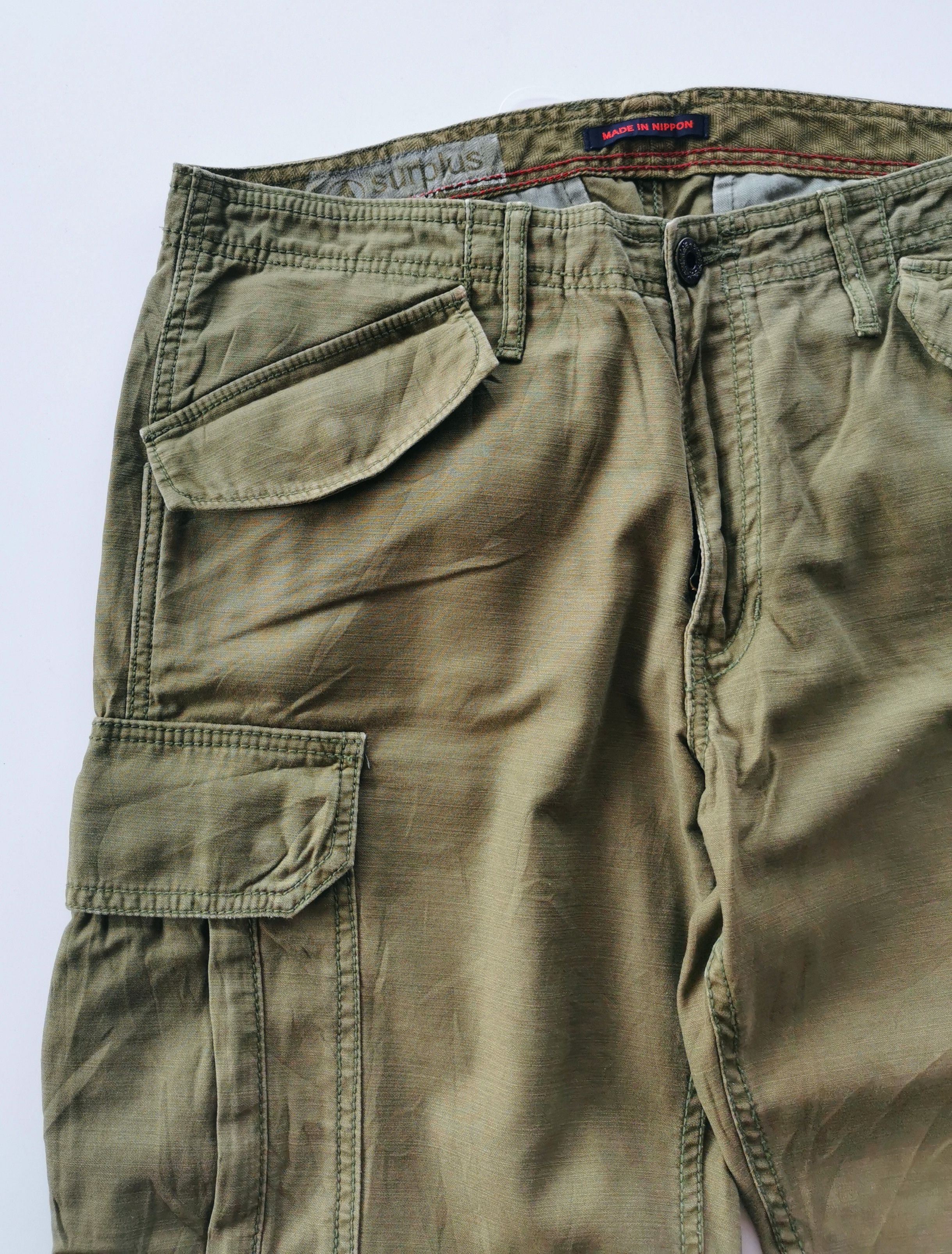 Japanese Brand Blue Way Surplus Cargo Pants Looklike Undercover Size US 33 - 2 Thumbnail