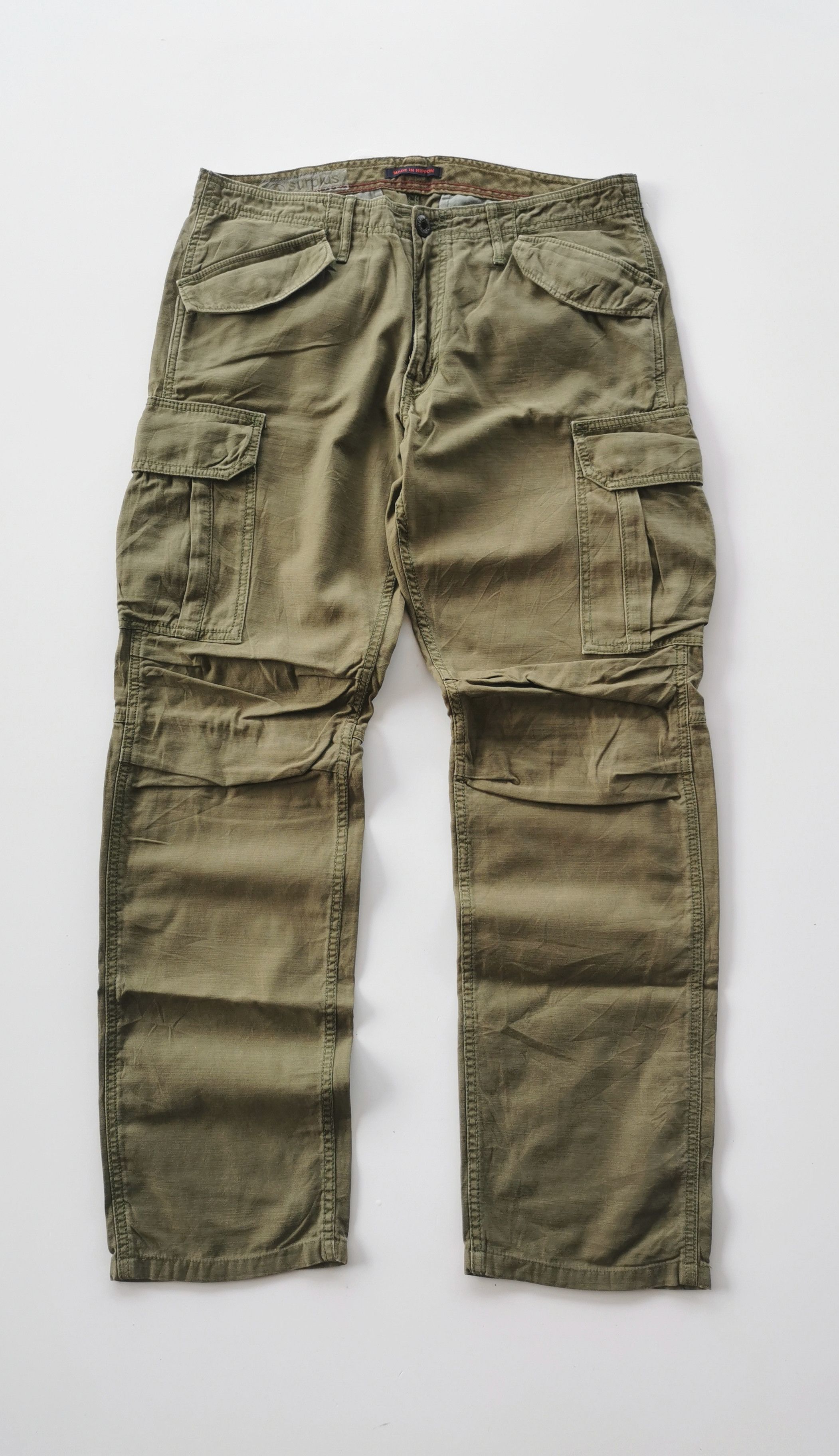 Japanese Brand Blue Way Surplus Cargo Pants Looklike Undercover Size US 33 - 3 Thumbnail